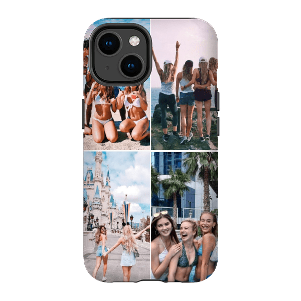 Custom Photo Phone Case - 4x Photo Grid