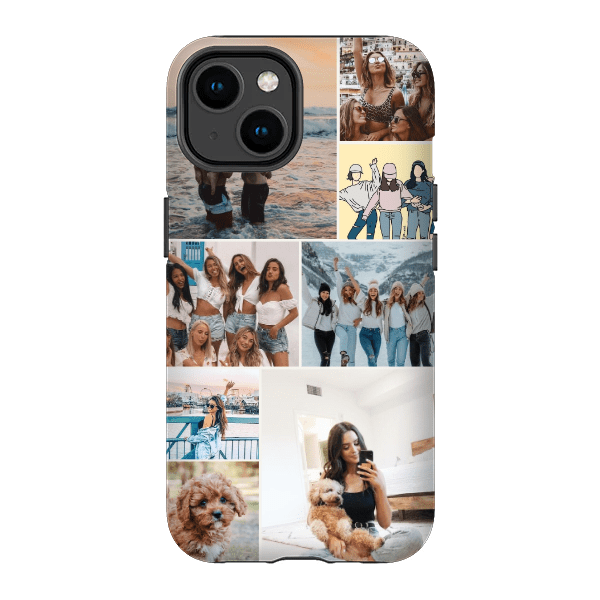 Custom Photo Phone Case - 8x Photo Grid