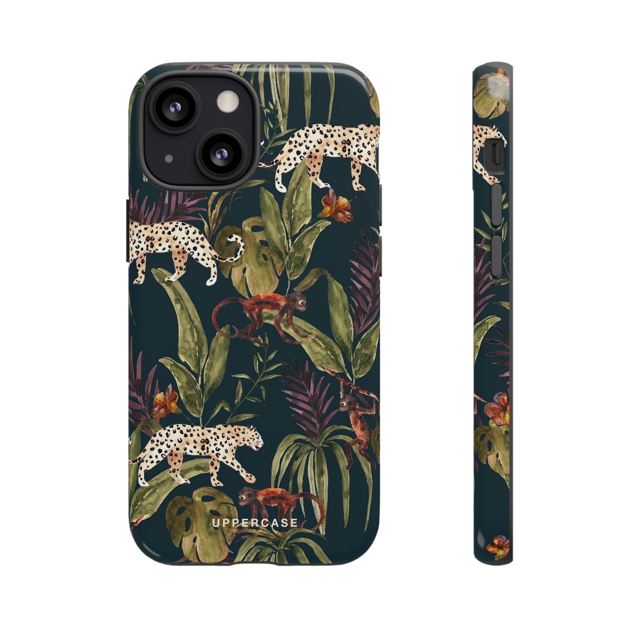 Leopard Prowl - Forest - Personalised Strong Case