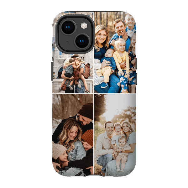 Custom Photo Phone Case - 4x Photo Grid