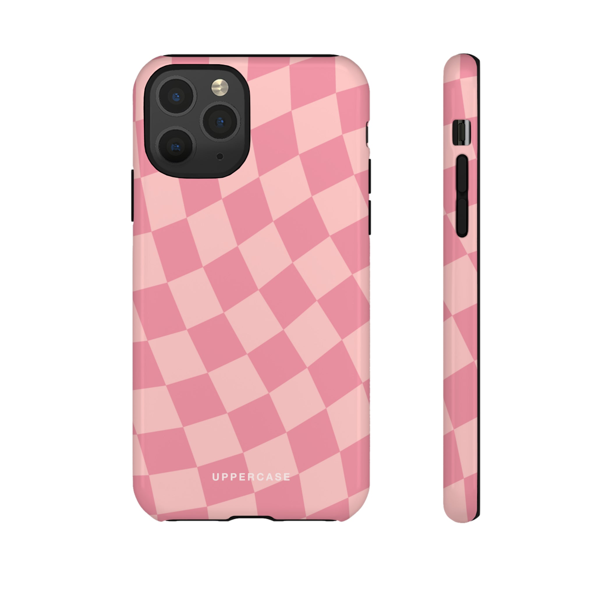 Wavy Check - Modern Pink - Strong Case