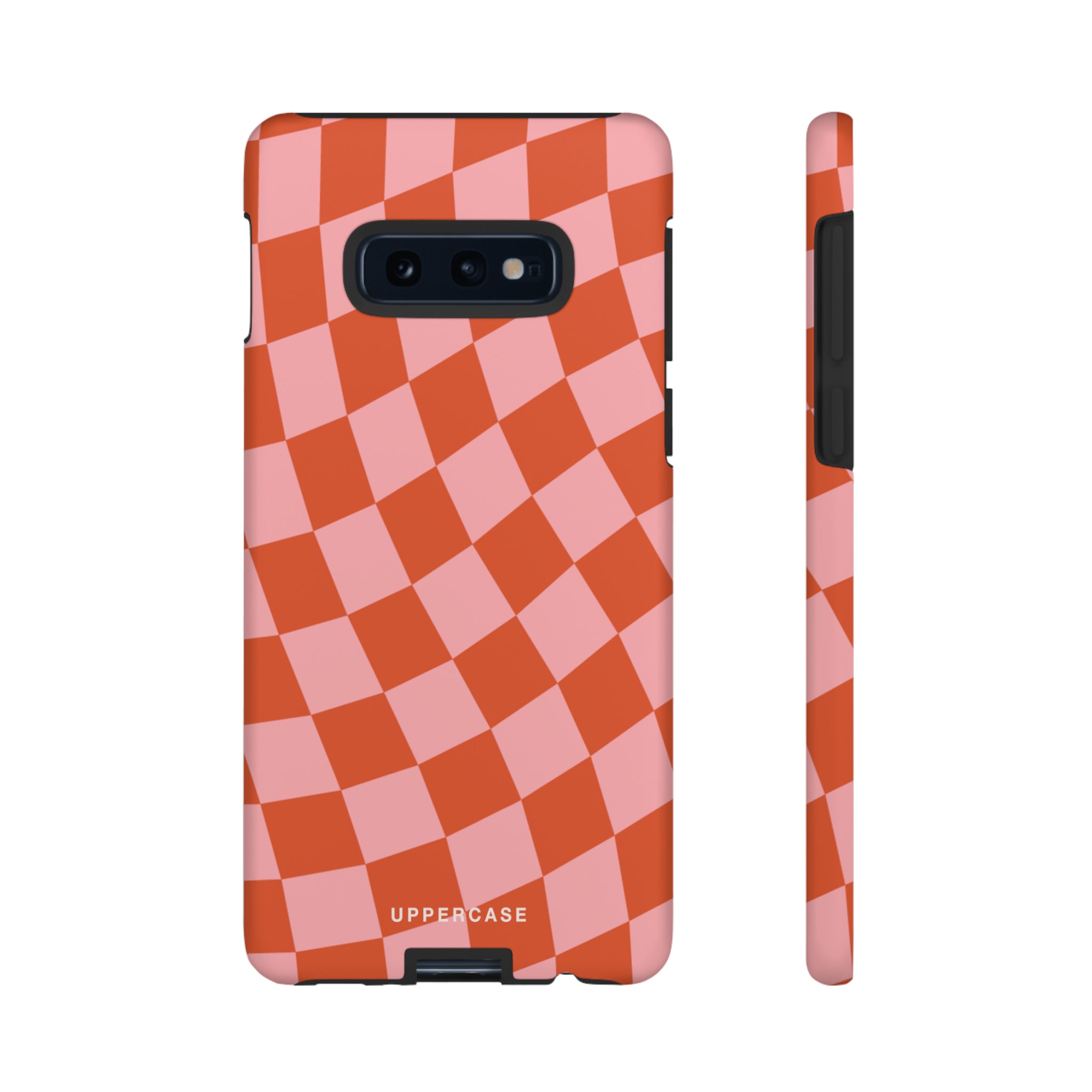 Wavy Check - Strawberry - Strong Case