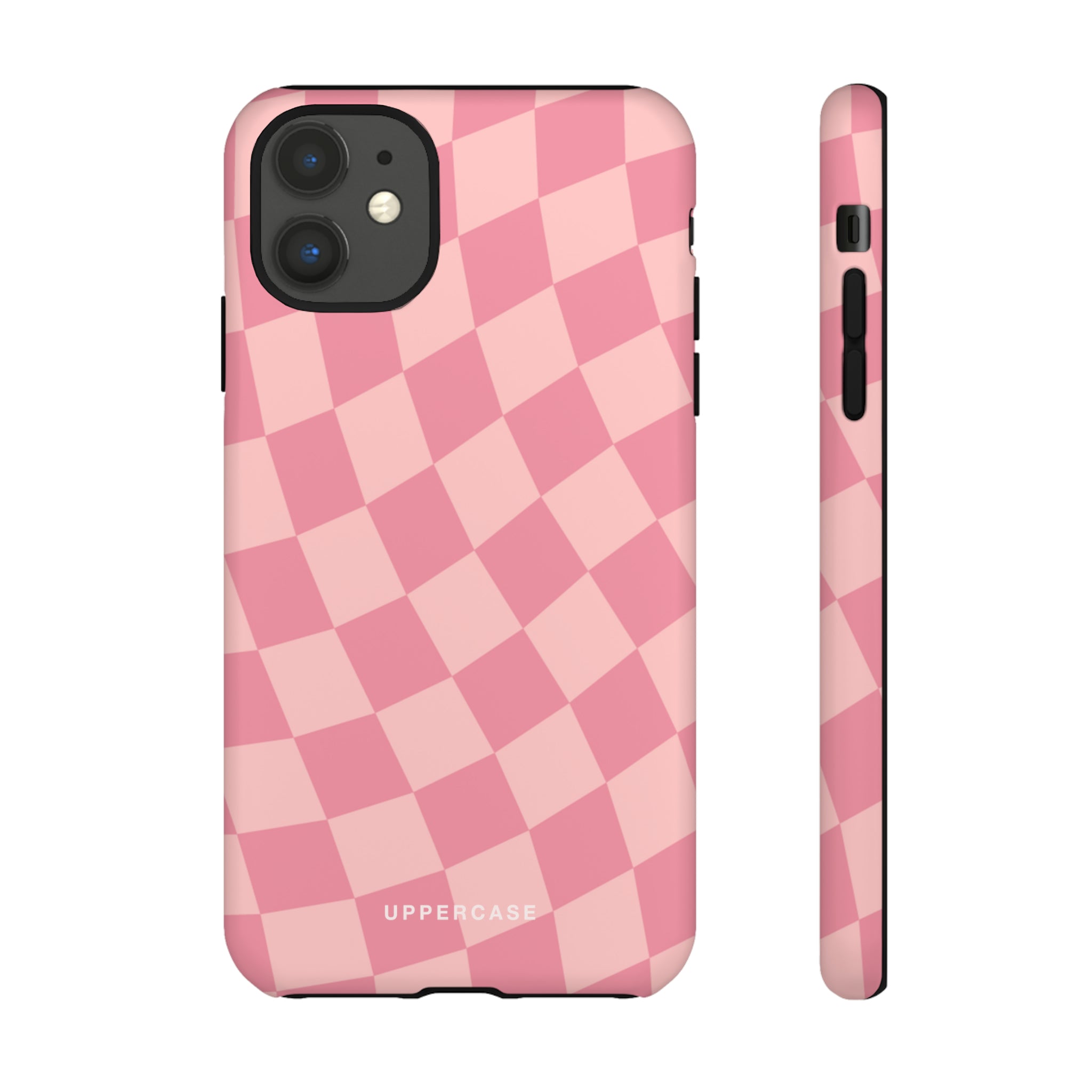 Wavy Check - Modern Pink - Strong Case