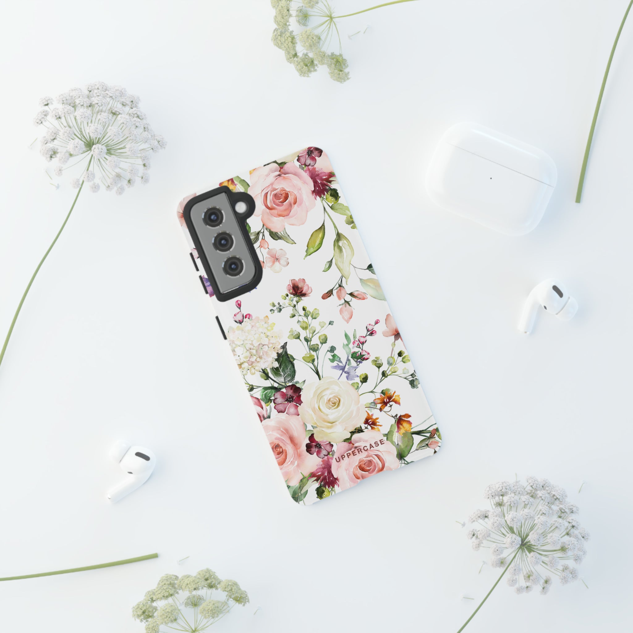 Floral Bliss - White - Strong Case