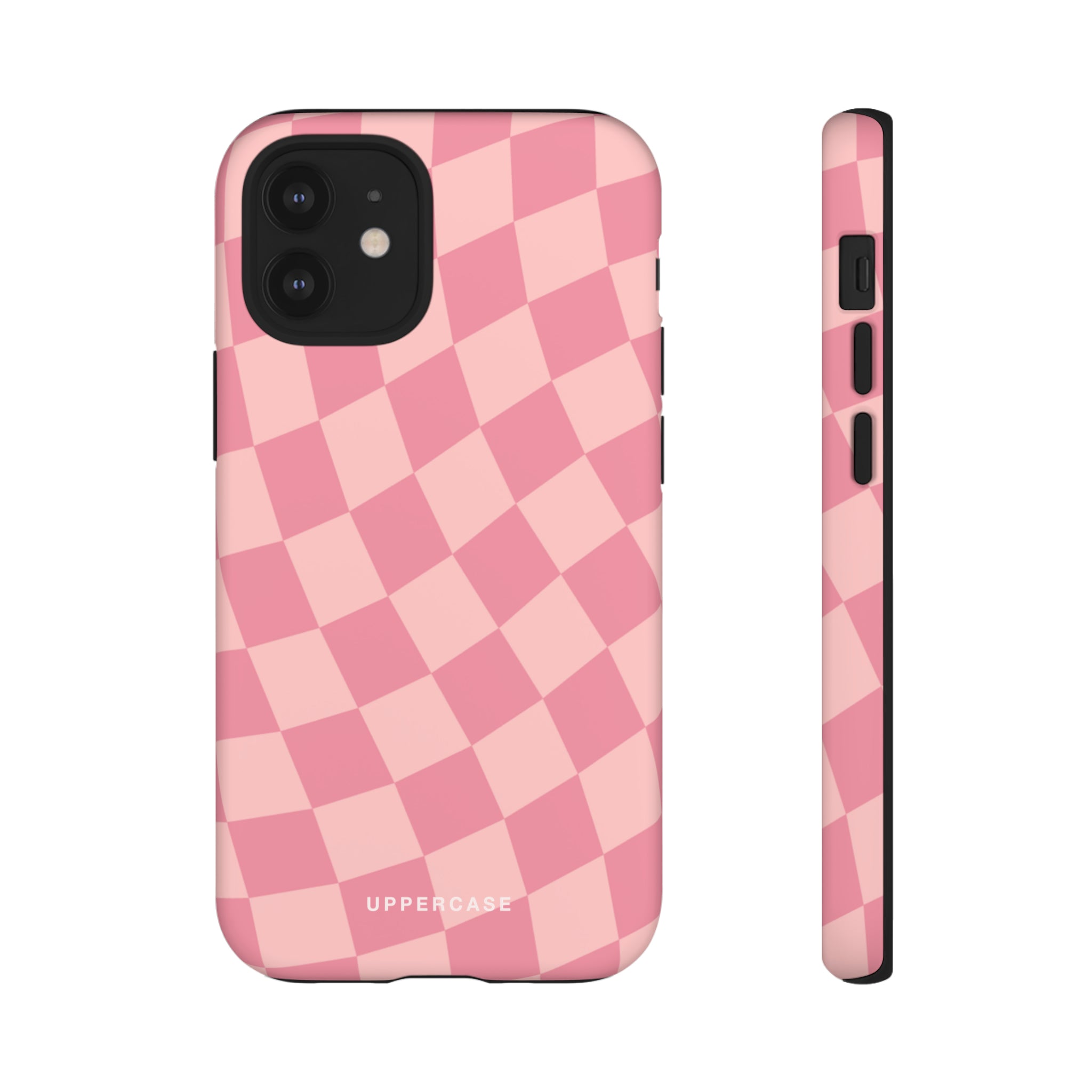 Wavy Check - Modern Pink - Strong Case