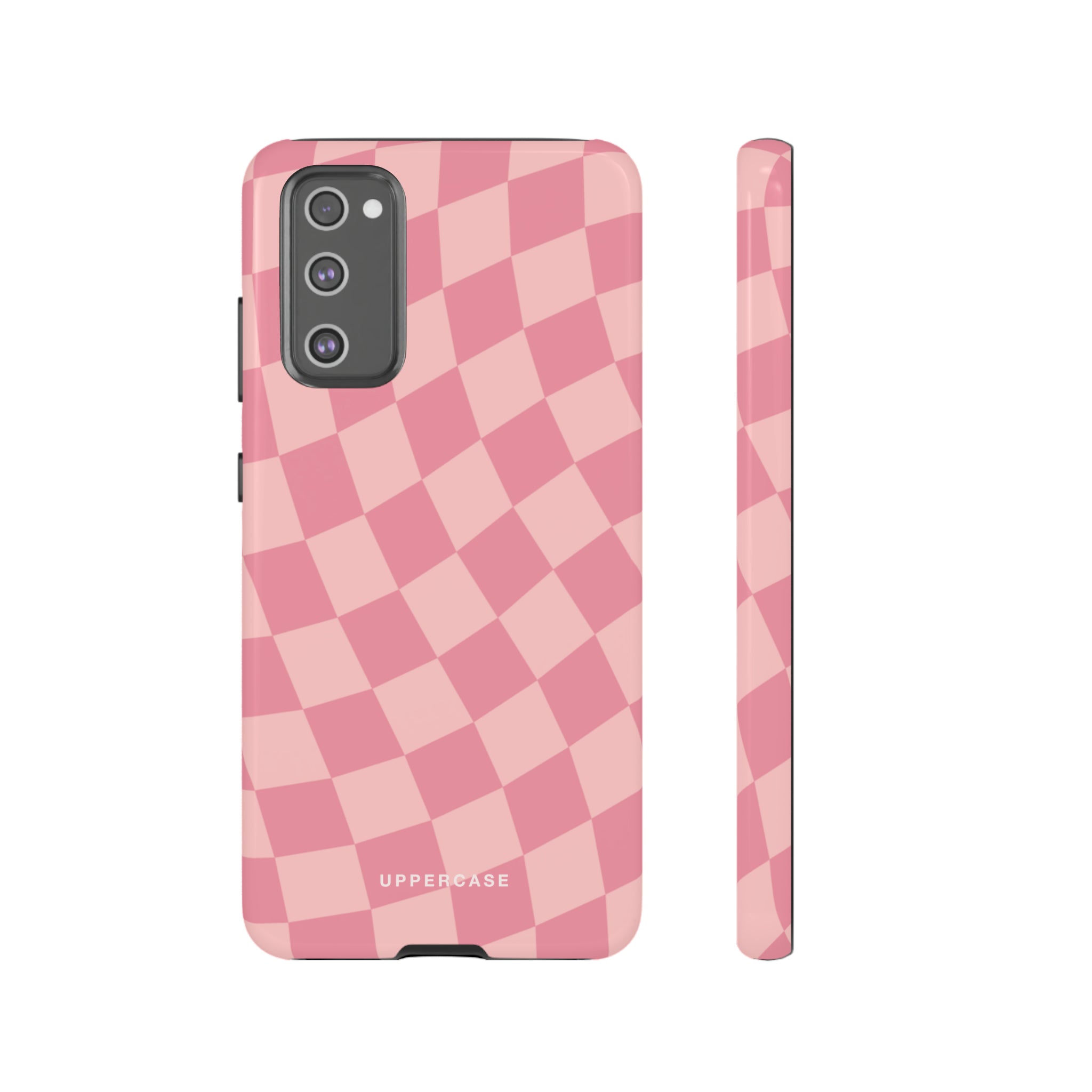 Wavy Check - Modern Pink - Strong Case