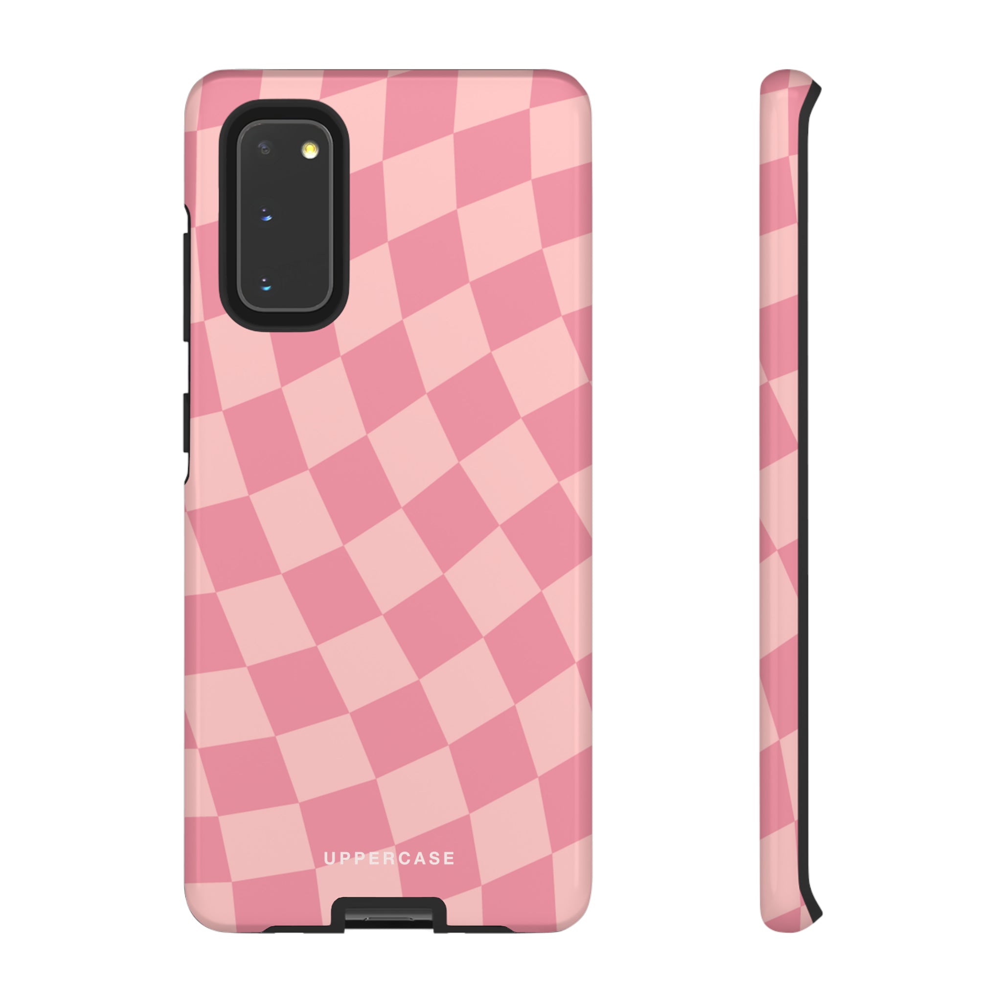 Wavy Check - Modern Pink - Strong Case