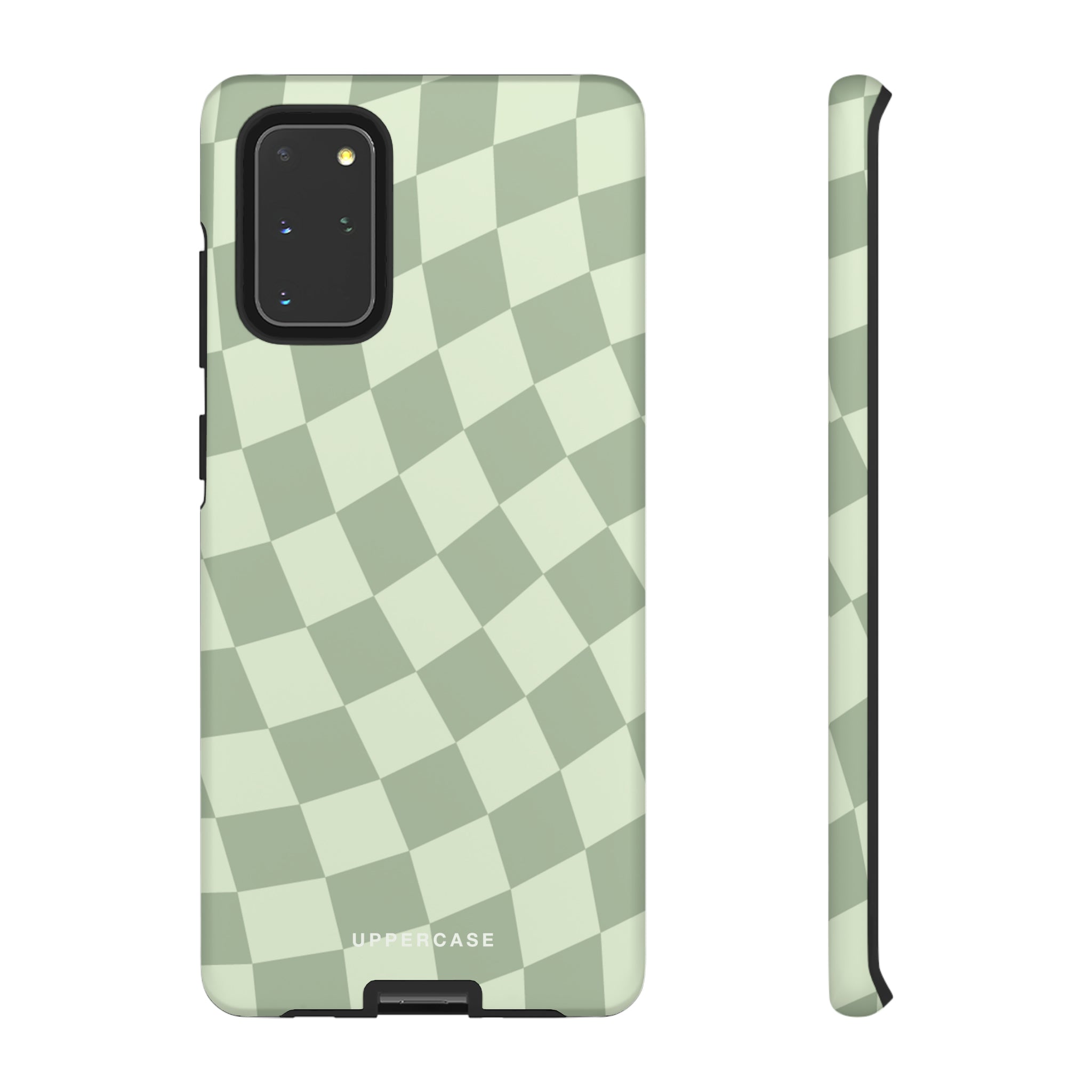 Wavy Check - Sage & Mint - Strong Case