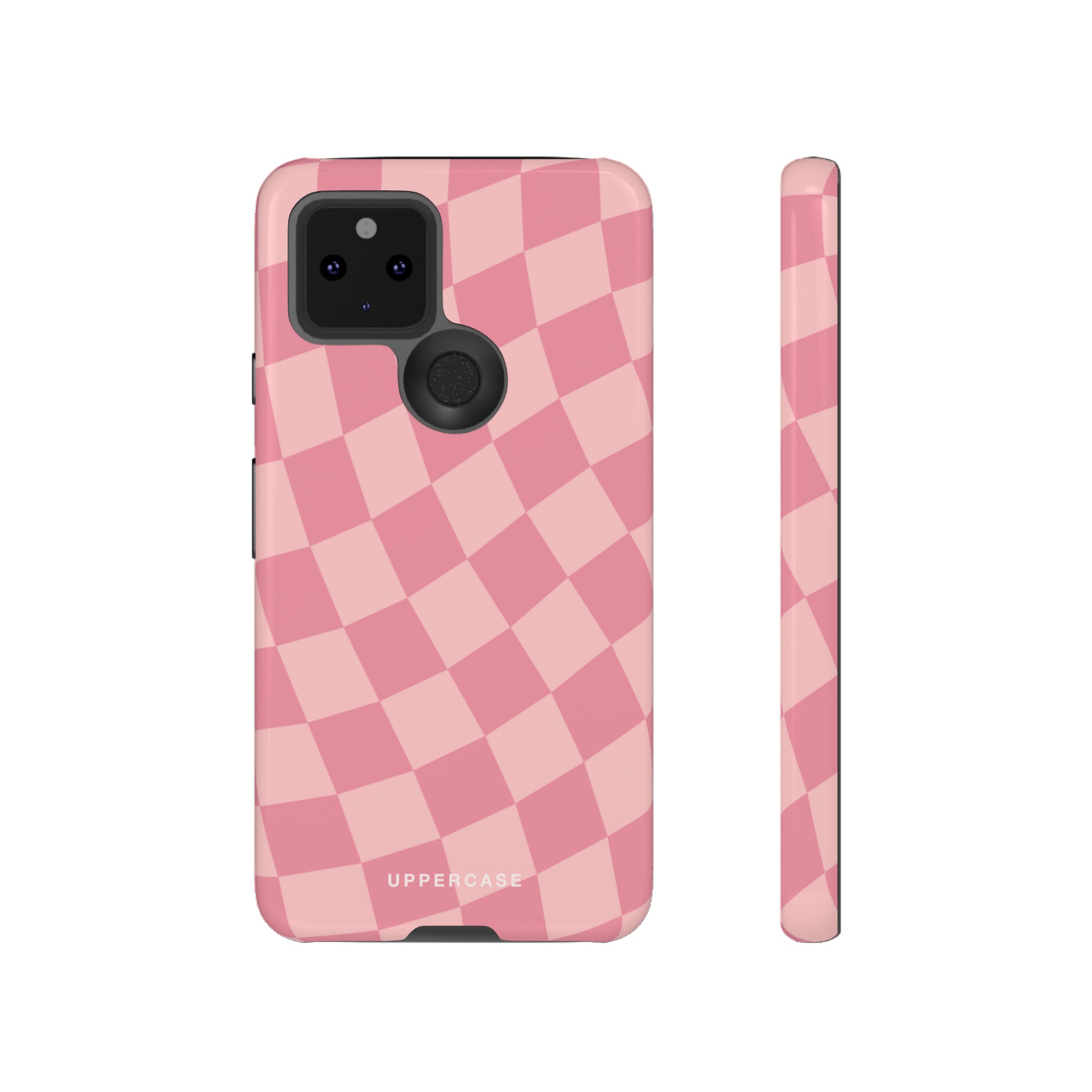 Wavy Check - Modern Pink - Strong Case