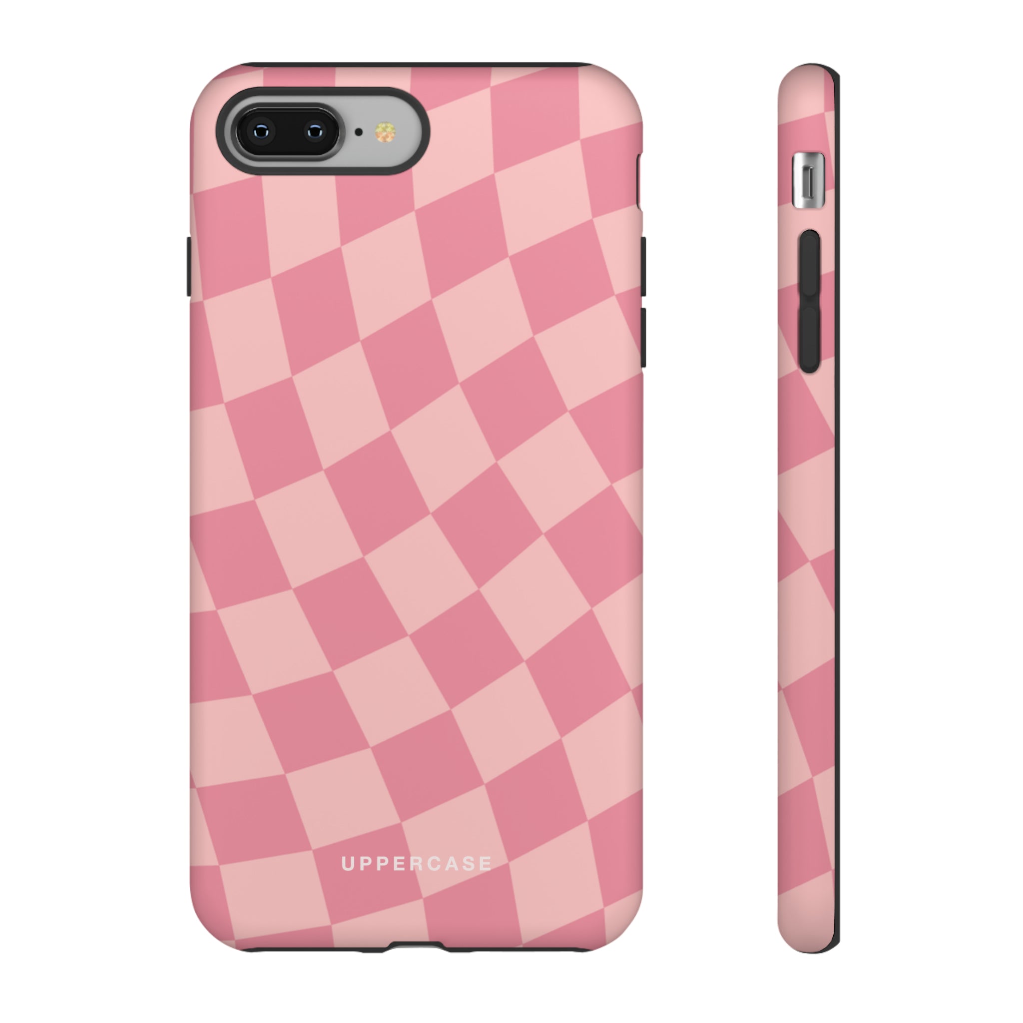 Wavy Check - Modern Pink - Strong Case