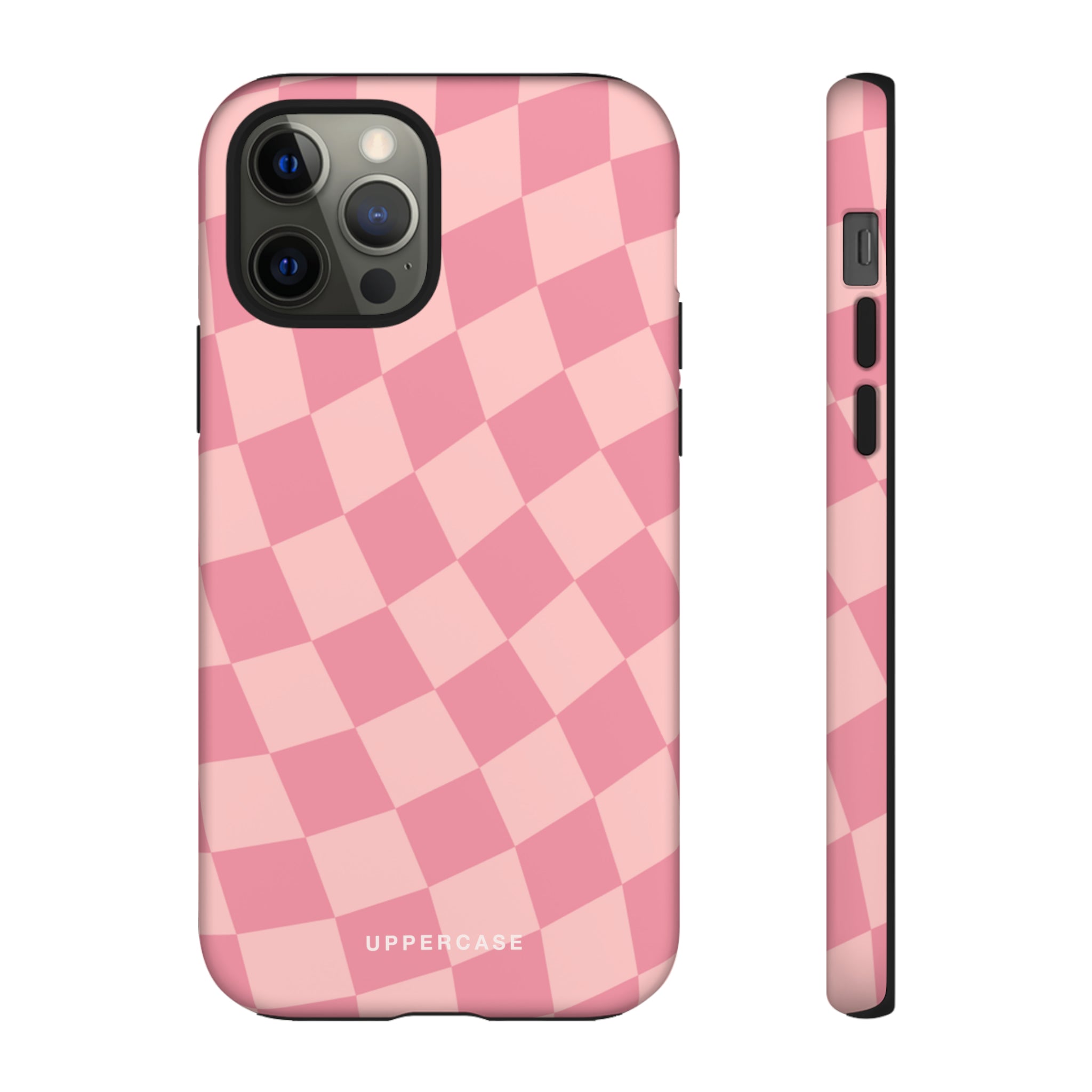 Wavy Check - Modern Pink - Strong Case