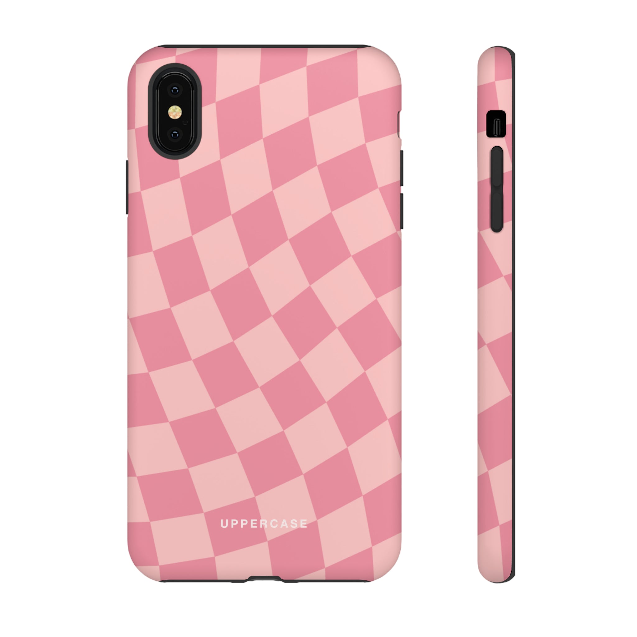 Wavy Check - Modern Pink - Strong Case