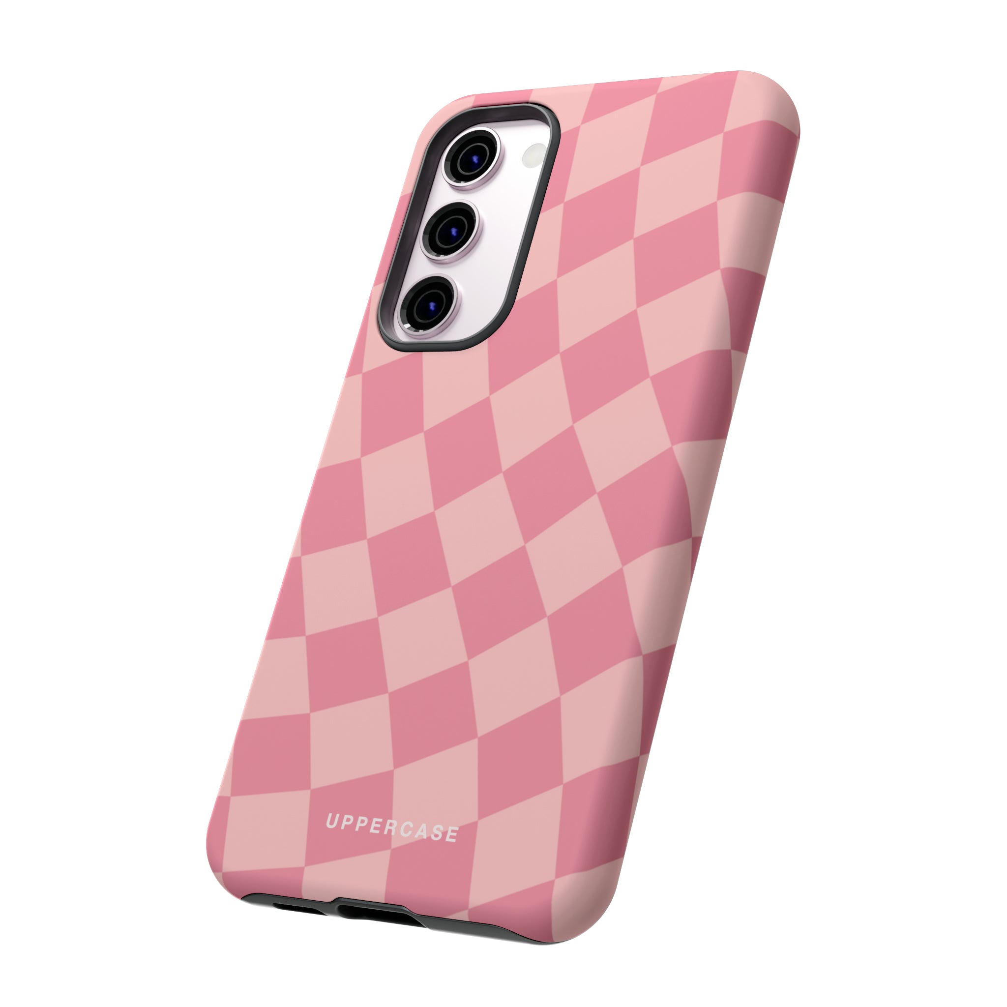 Wavy Check - Modern Pink - Strong Case