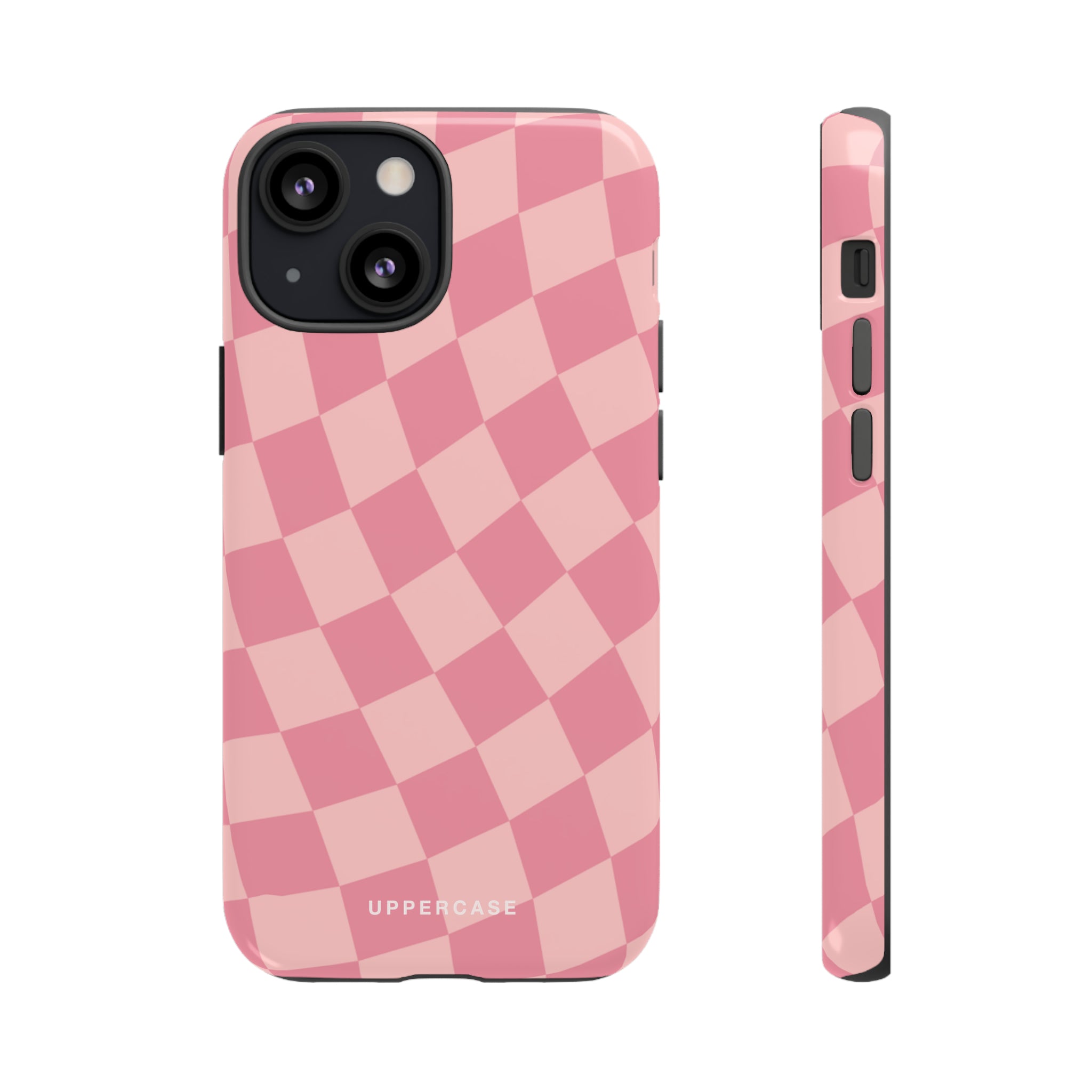 Wavy Check - Modern Pink - Strong Case