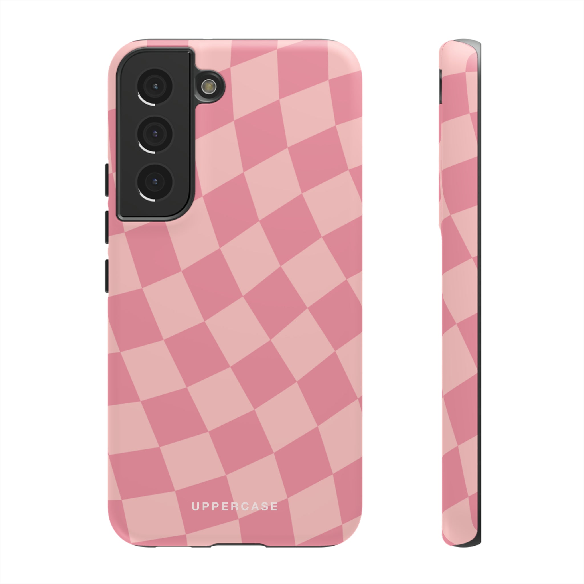 Wavy Check - Modern Pink - Strong Case