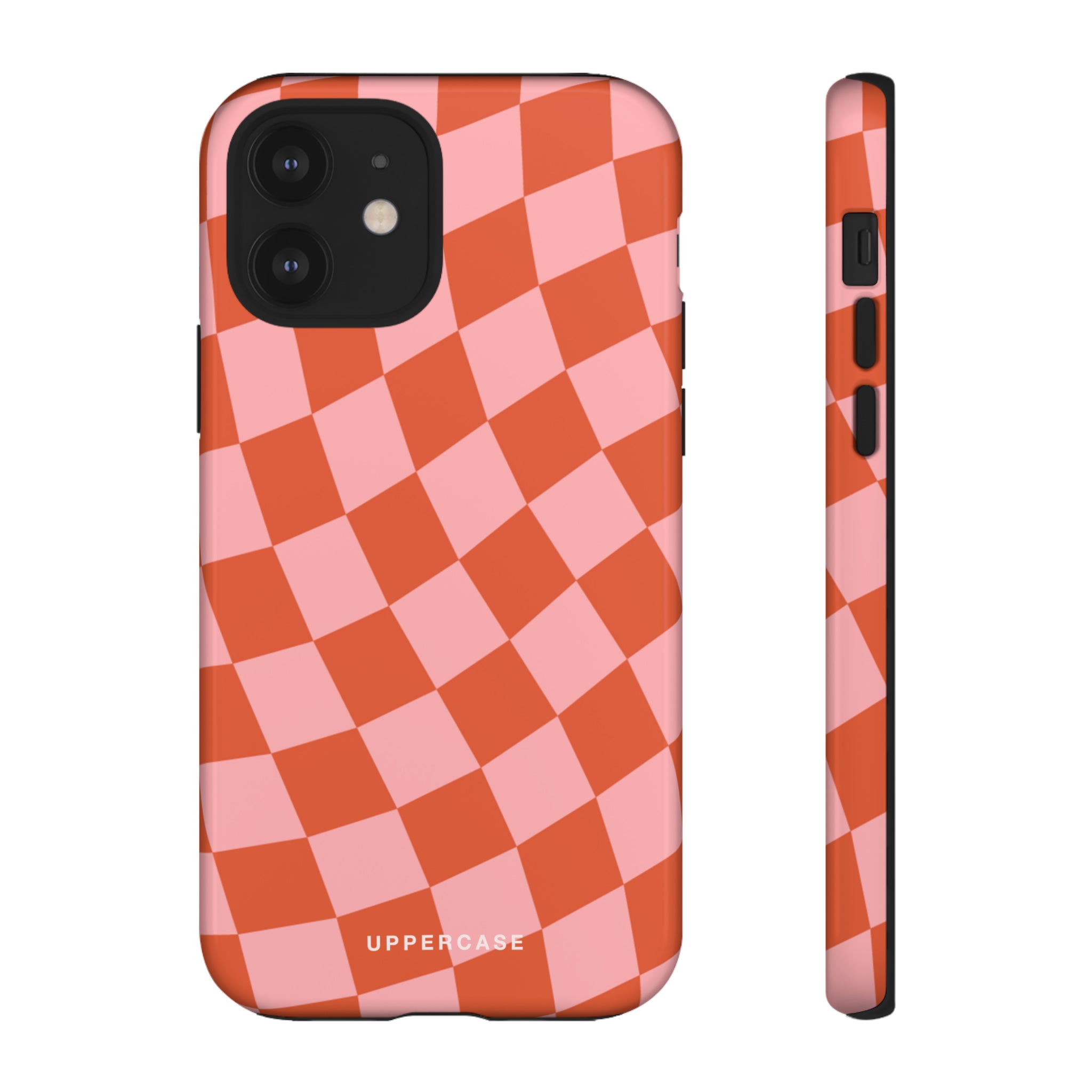 Wavy Check - Strawberry - Strong Case