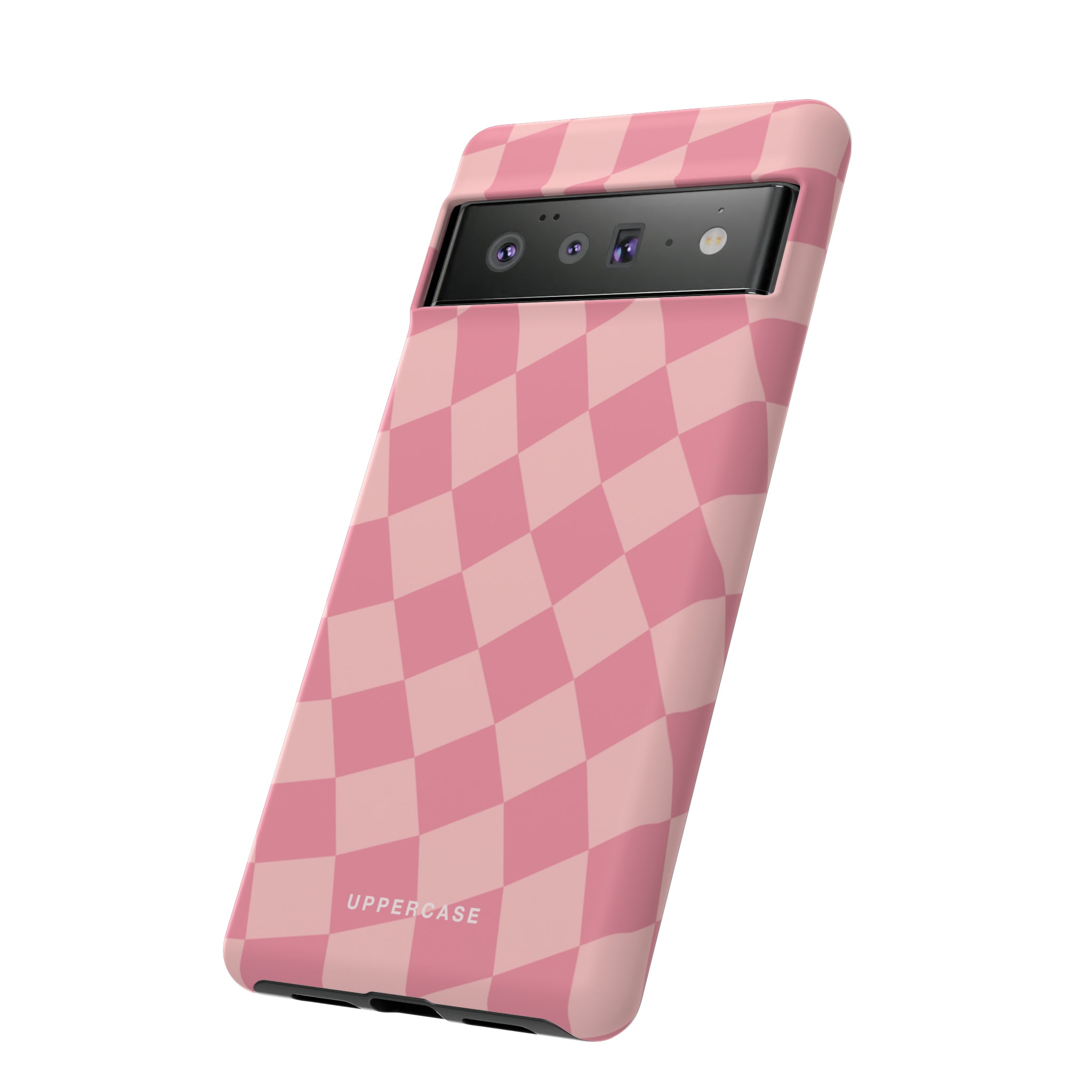 Wavy Check - Modern Pink - Strong Case