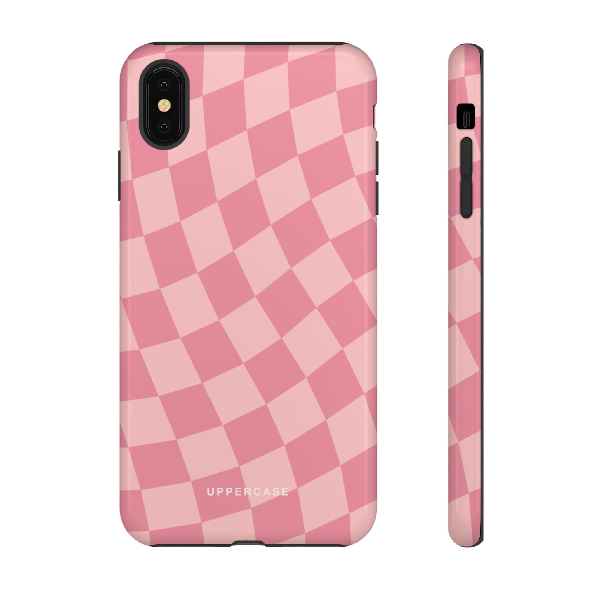 Wavy Check - Modern Pink - Strong Case