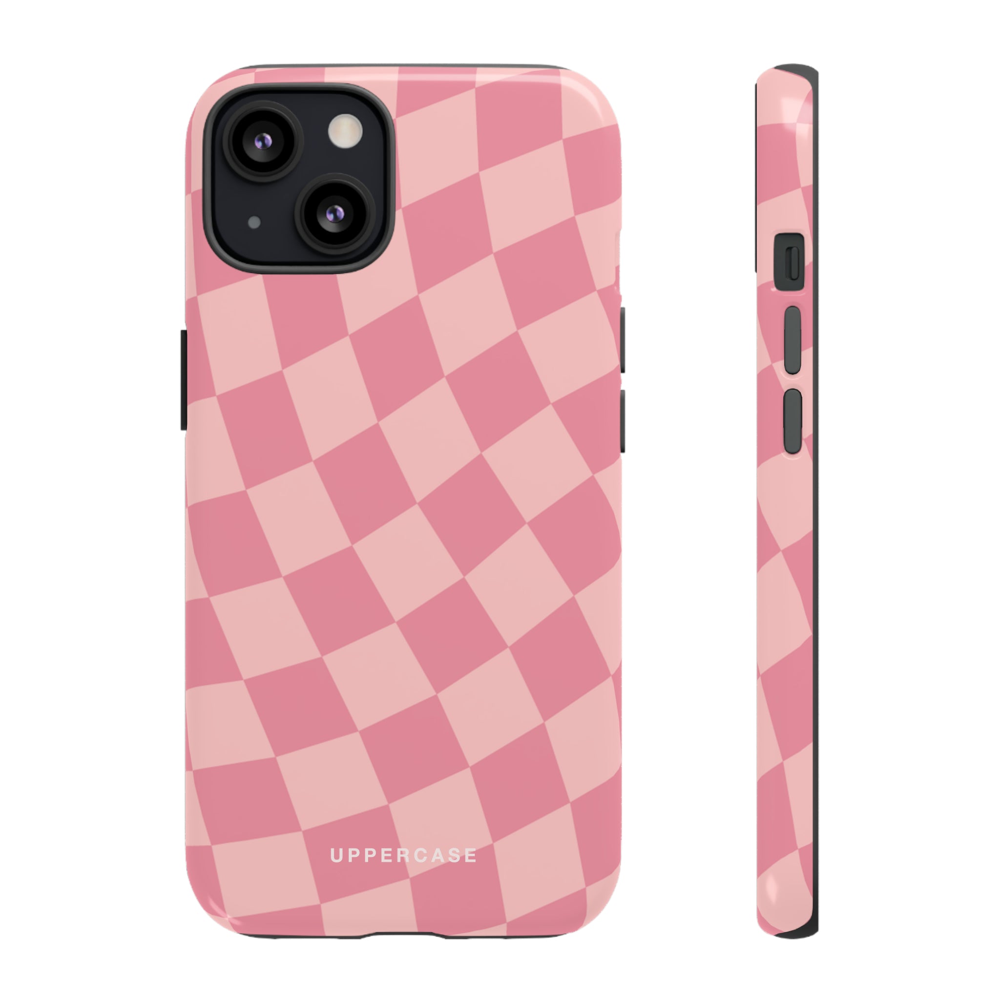 Wavy Check - Modern Pink - Strong Case