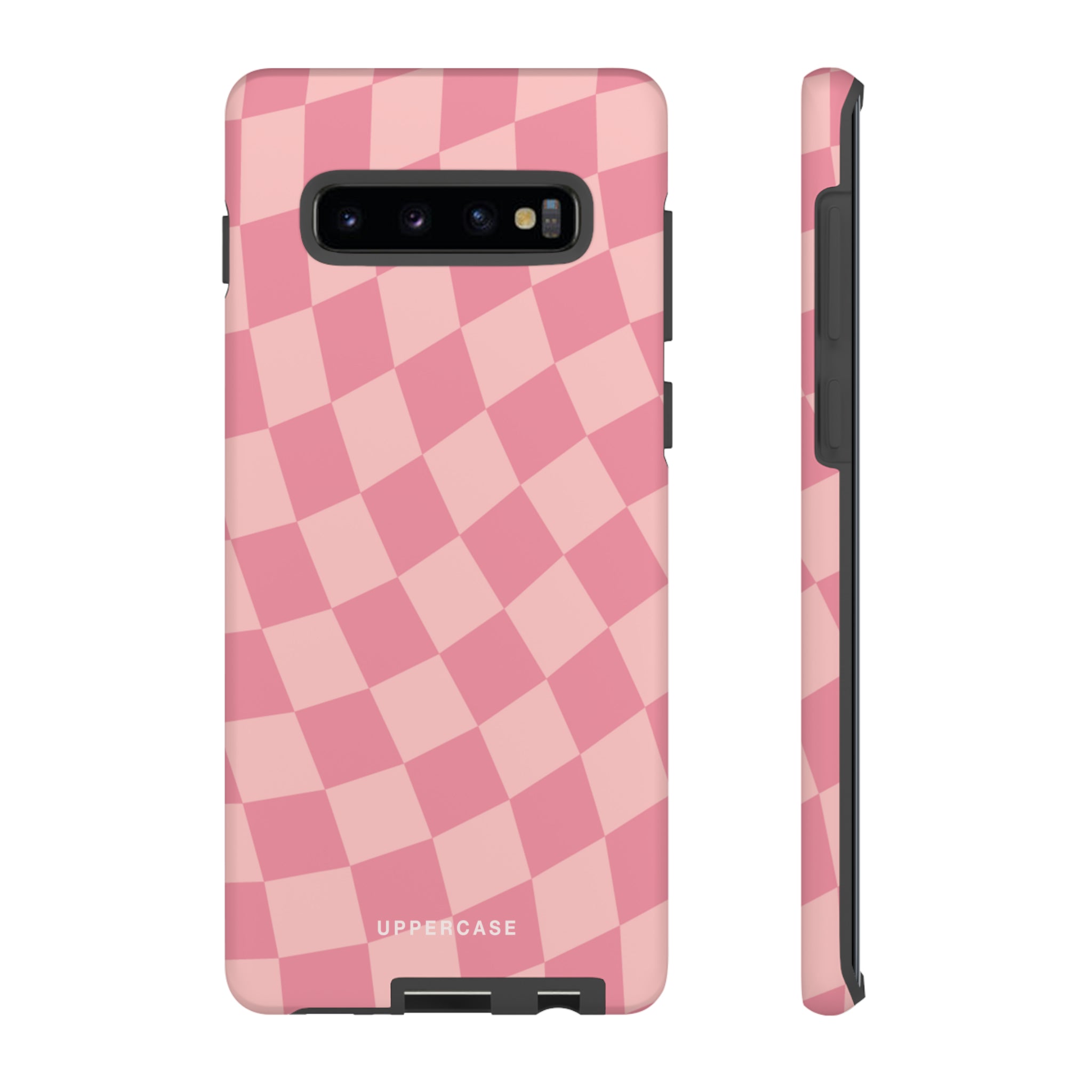 Wavy Check - Modern Pink - Strong Case