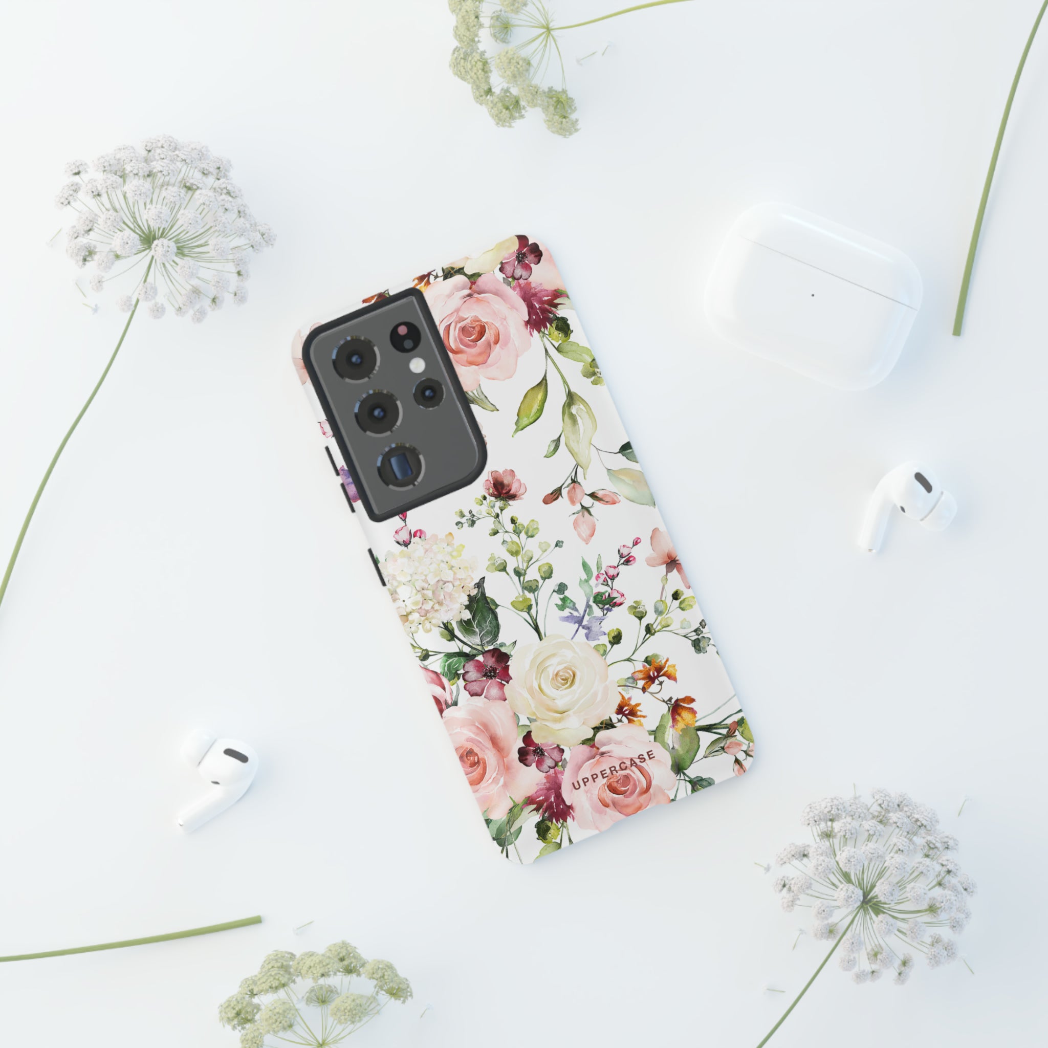 Floral Bliss - White - Strong Case