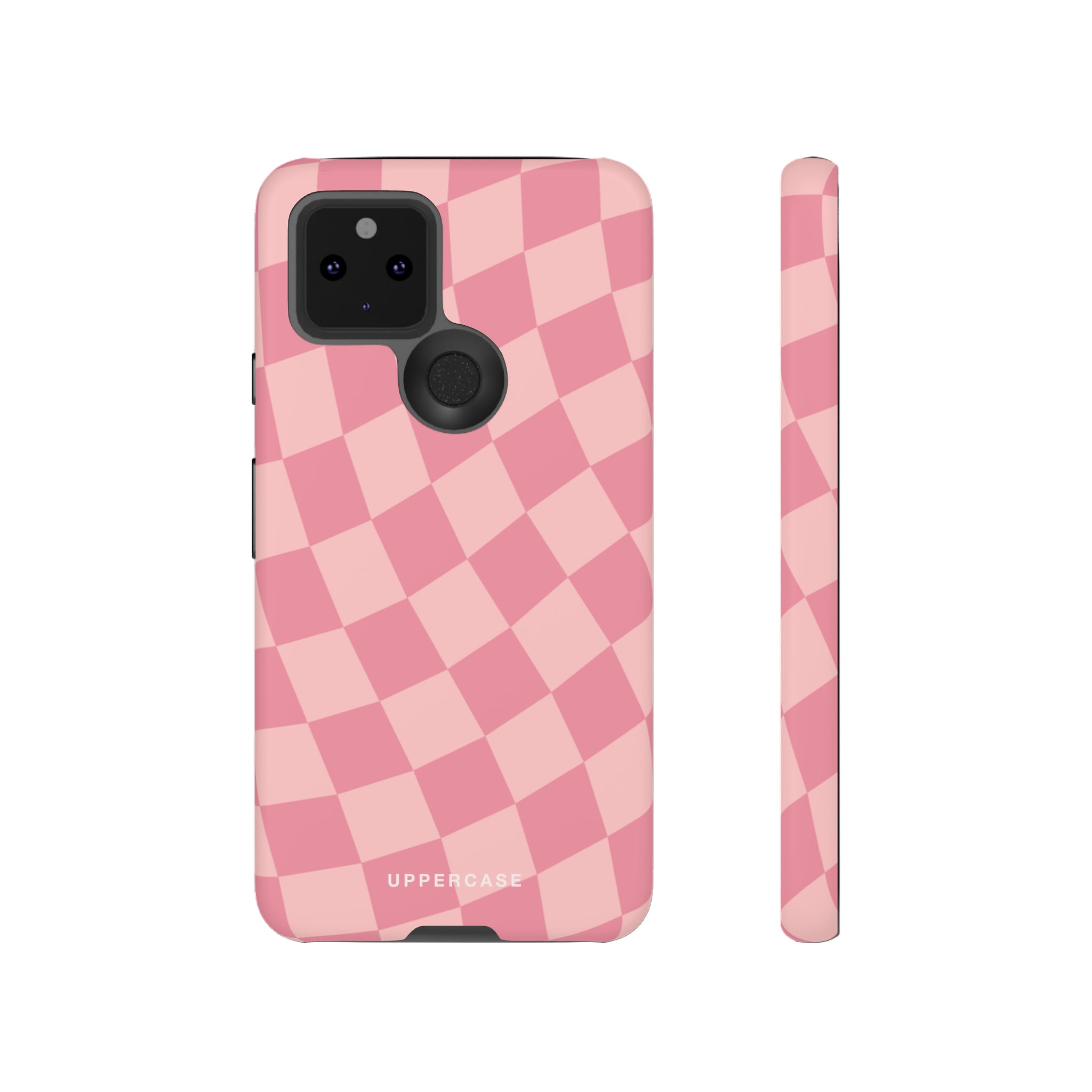 Wavy Check - Modern Pink - Strong Case