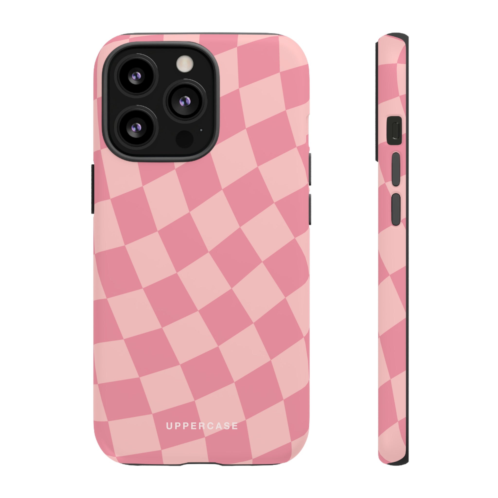 Wavy Check - Modern Pink - Strong Case