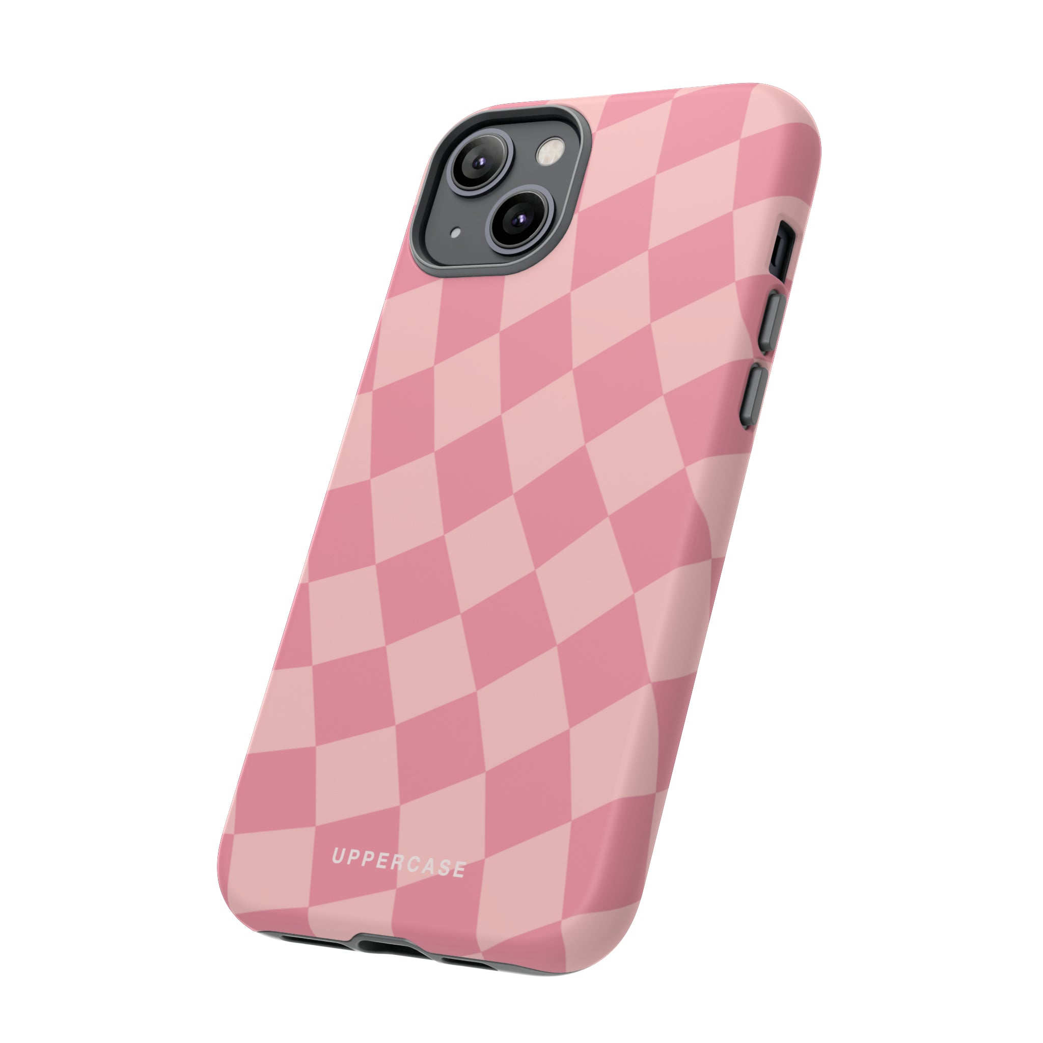 Wavy Check - Modern Pink - Strong Case