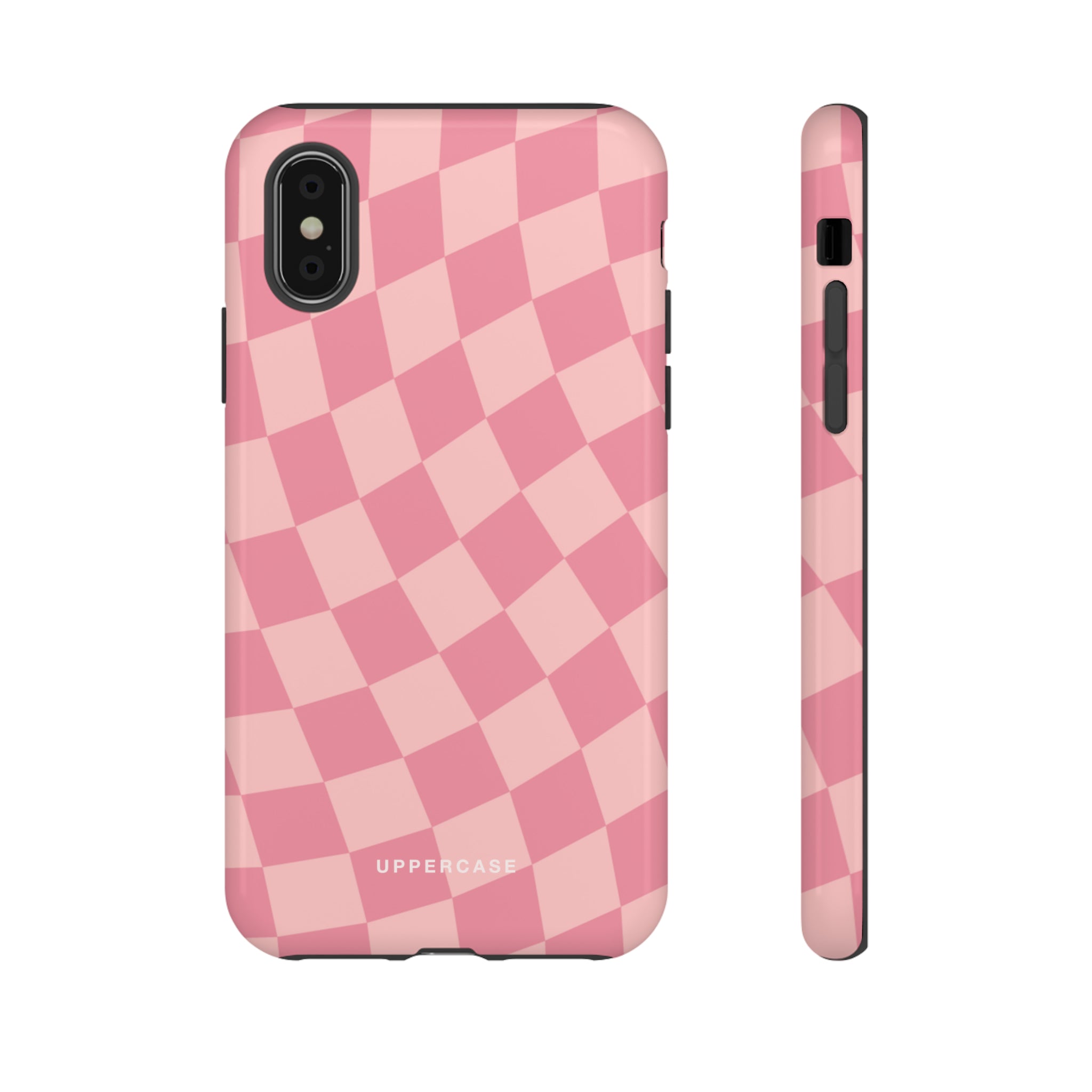 Wavy Check - Modern Pink - Strong Case