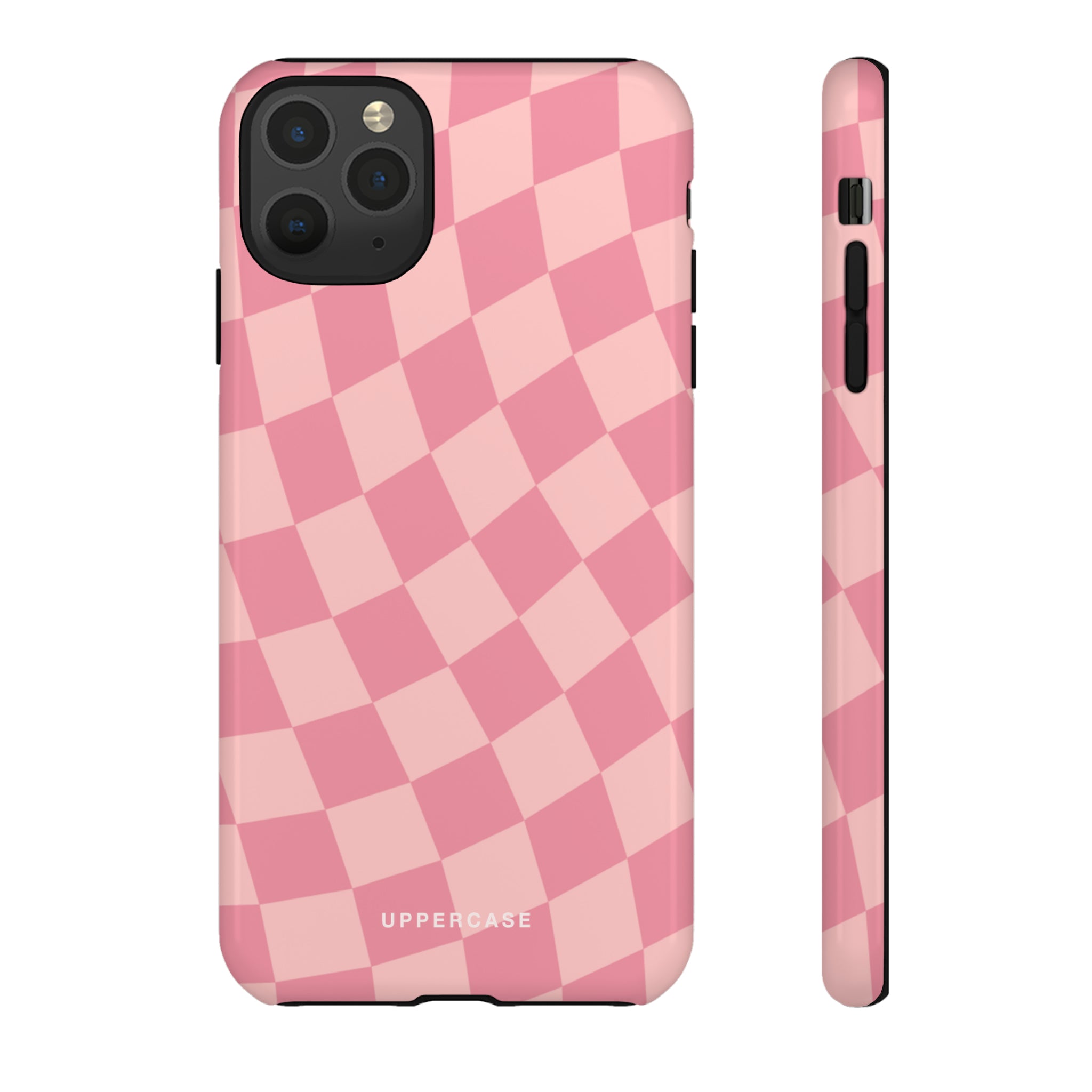 Wavy Check - Modern Pink - Strong Case