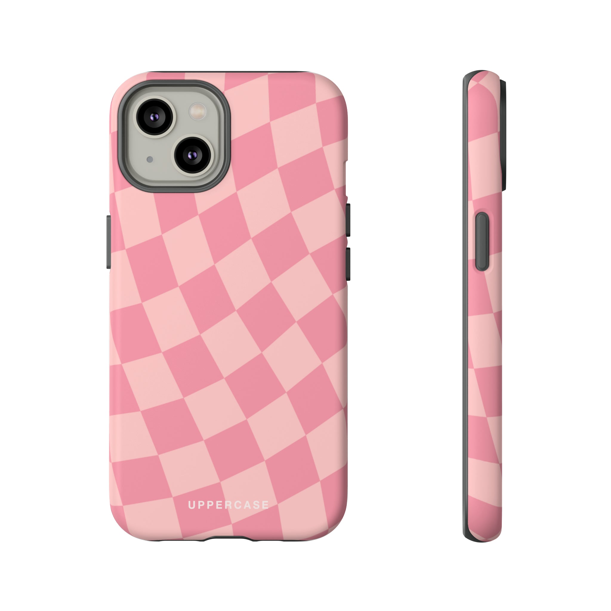 Wavy Check - Modern Pink - Strong Case