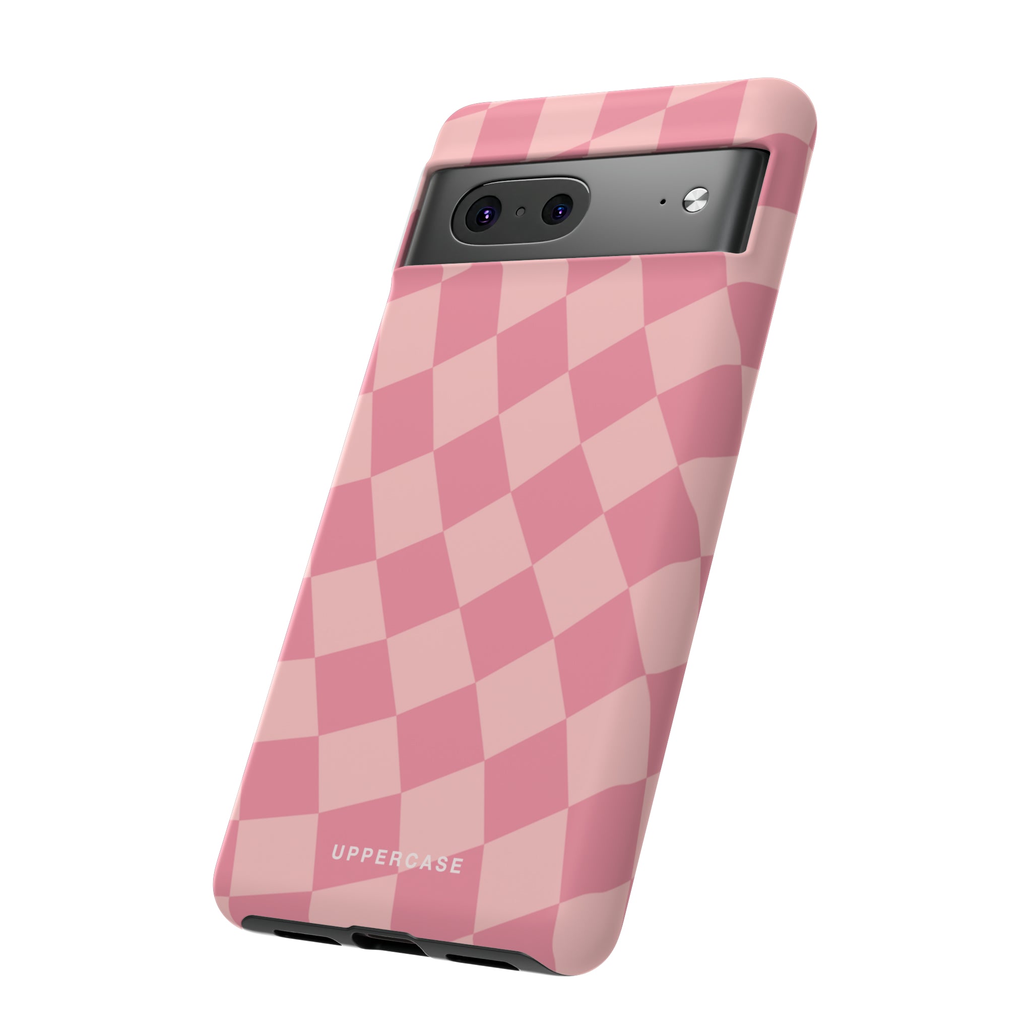 Wavy Check - Modern Pink - Strong Case