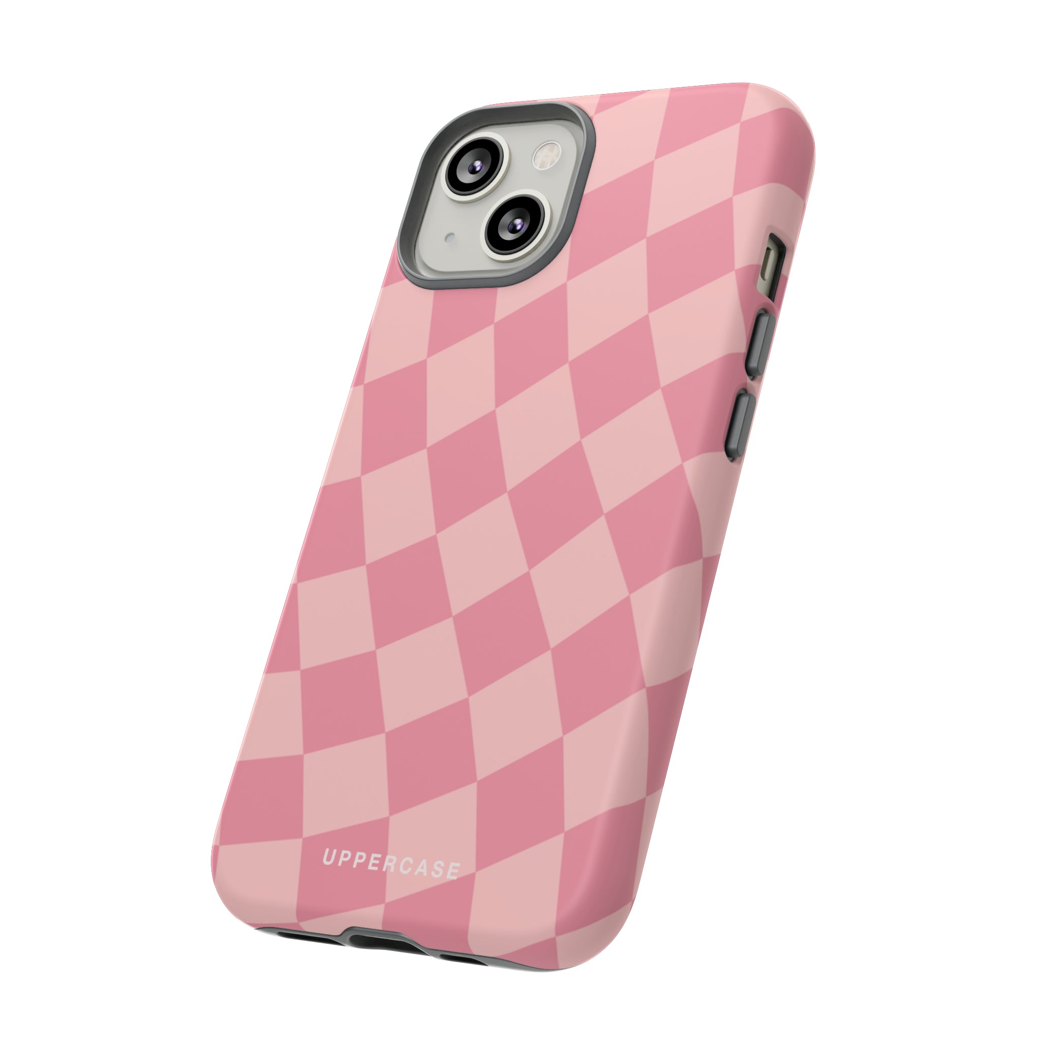 Wavy Check - Modern Pink - Strong Case