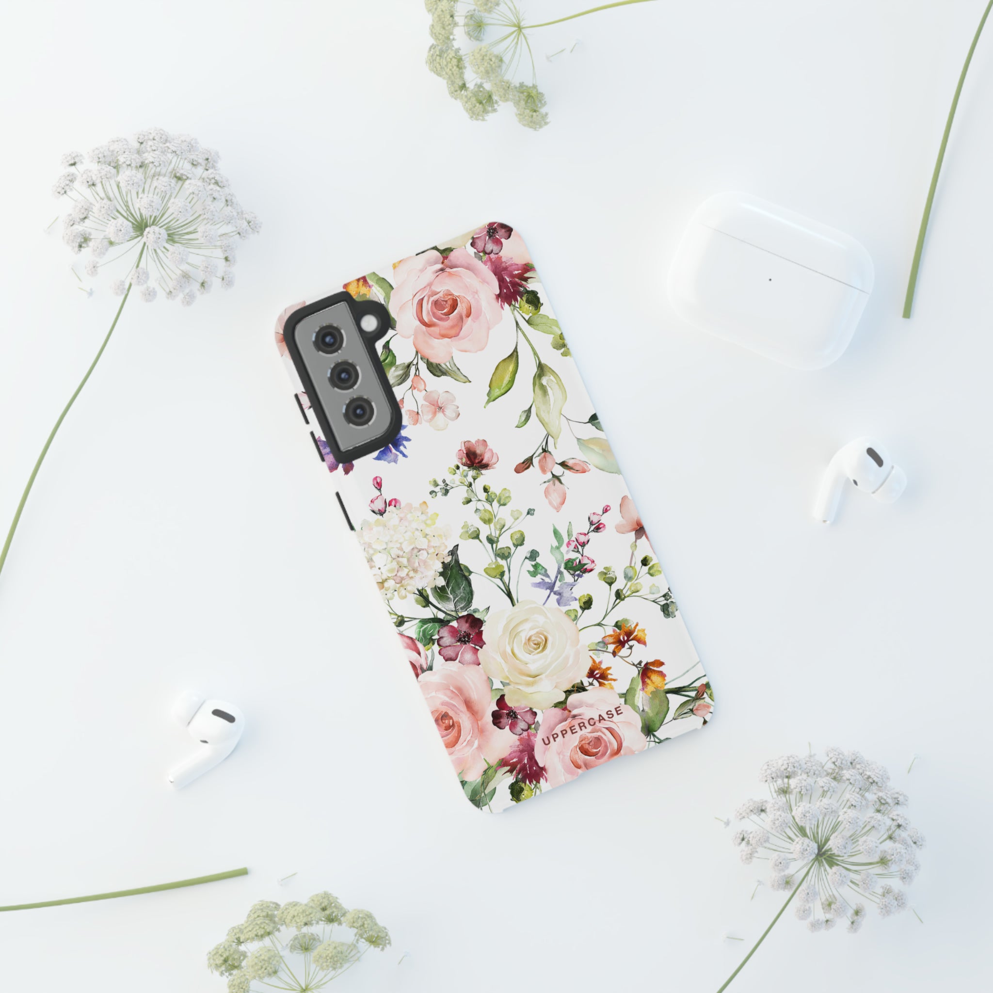 Floral Bliss - White - Strong Case