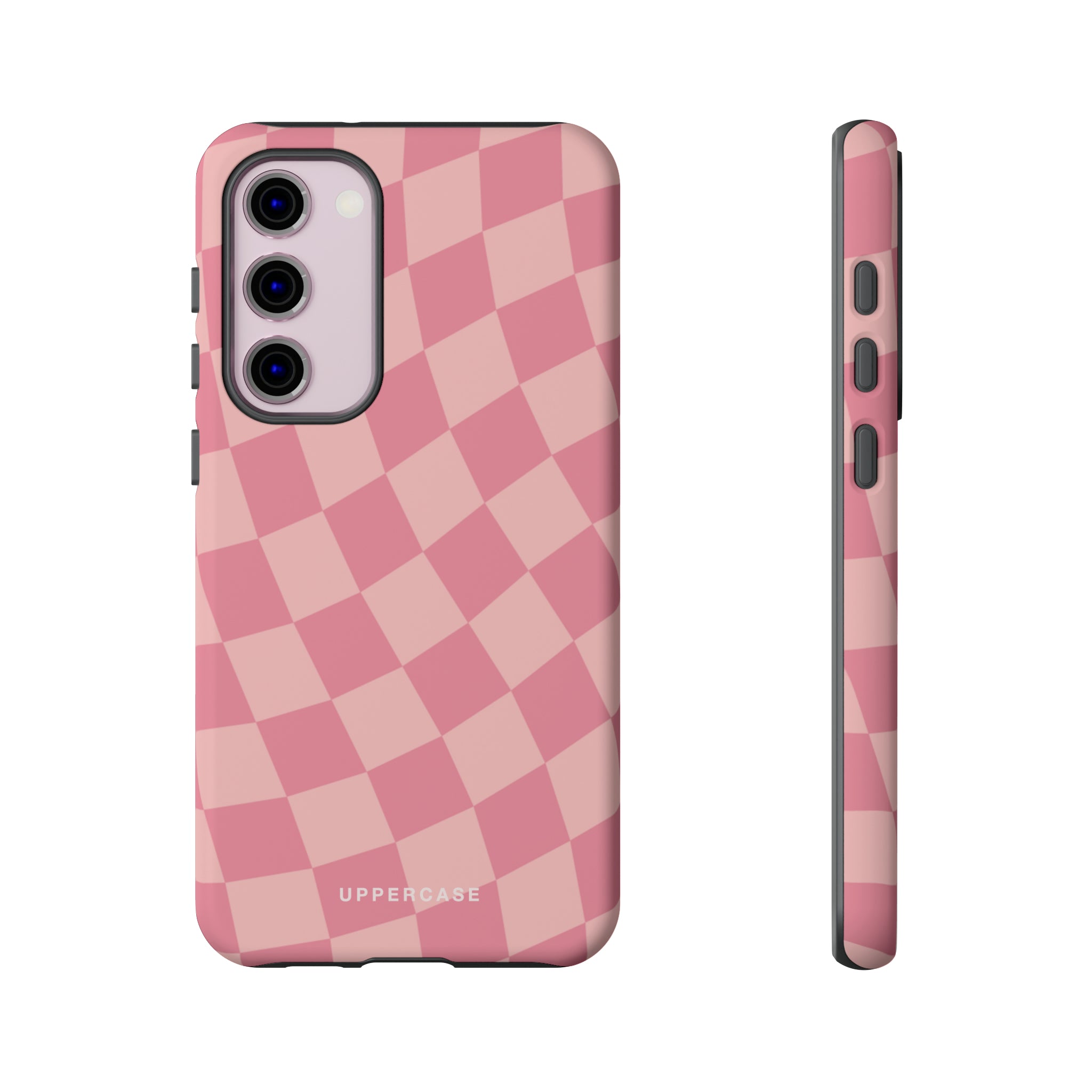 Wavy Check - Modern Pink - Strong Case