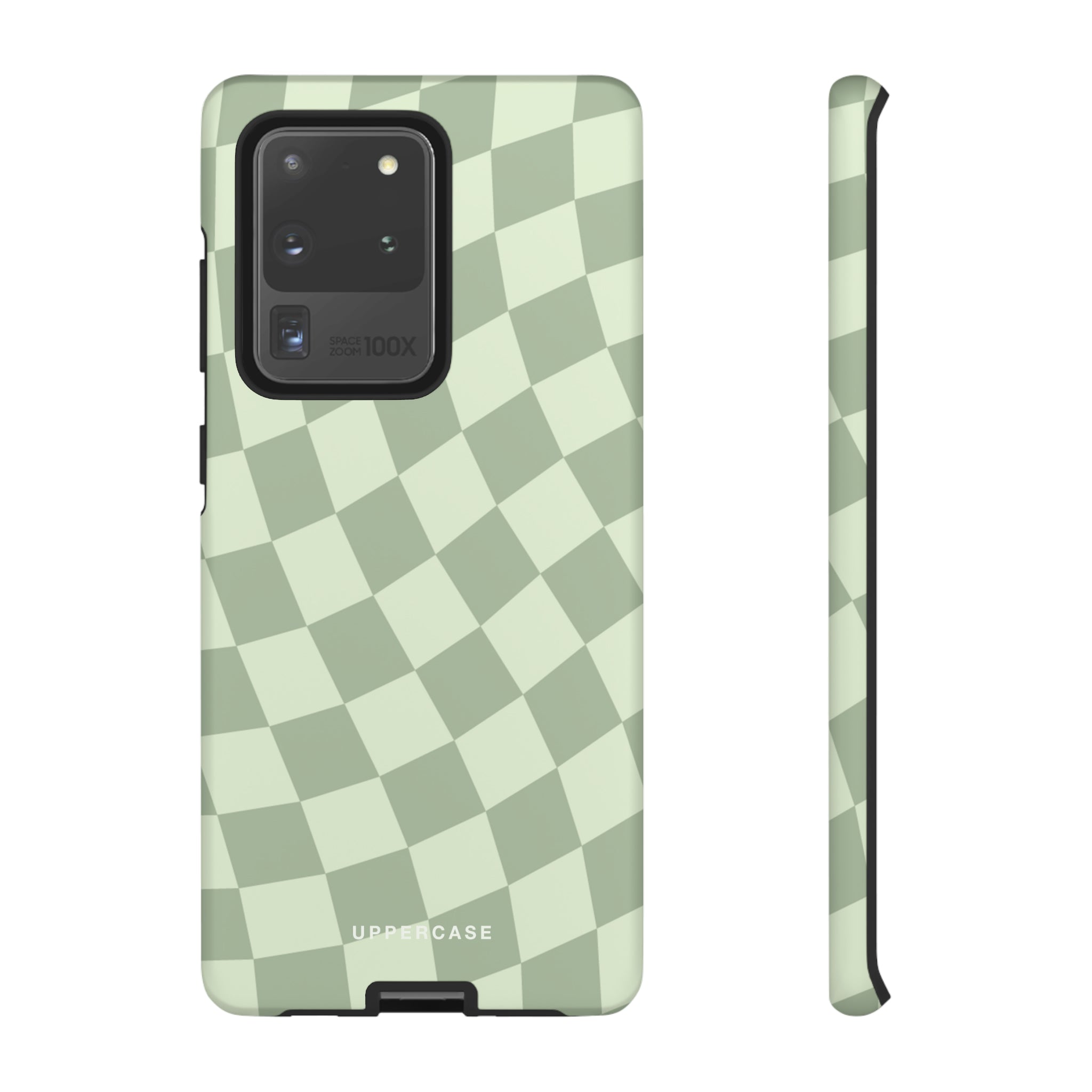 Wavy Check - Sage & Mint - Strong Case