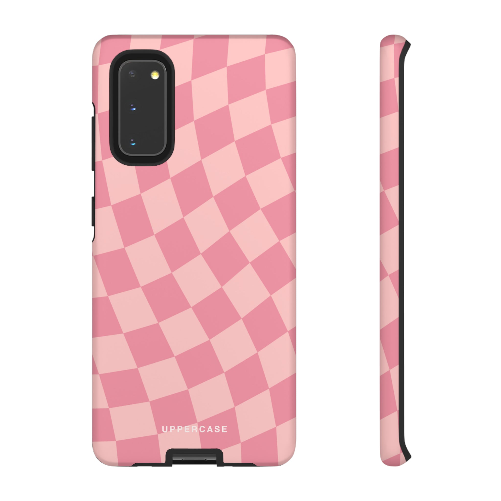 Wavy Check - Modern Pink - Strong Case