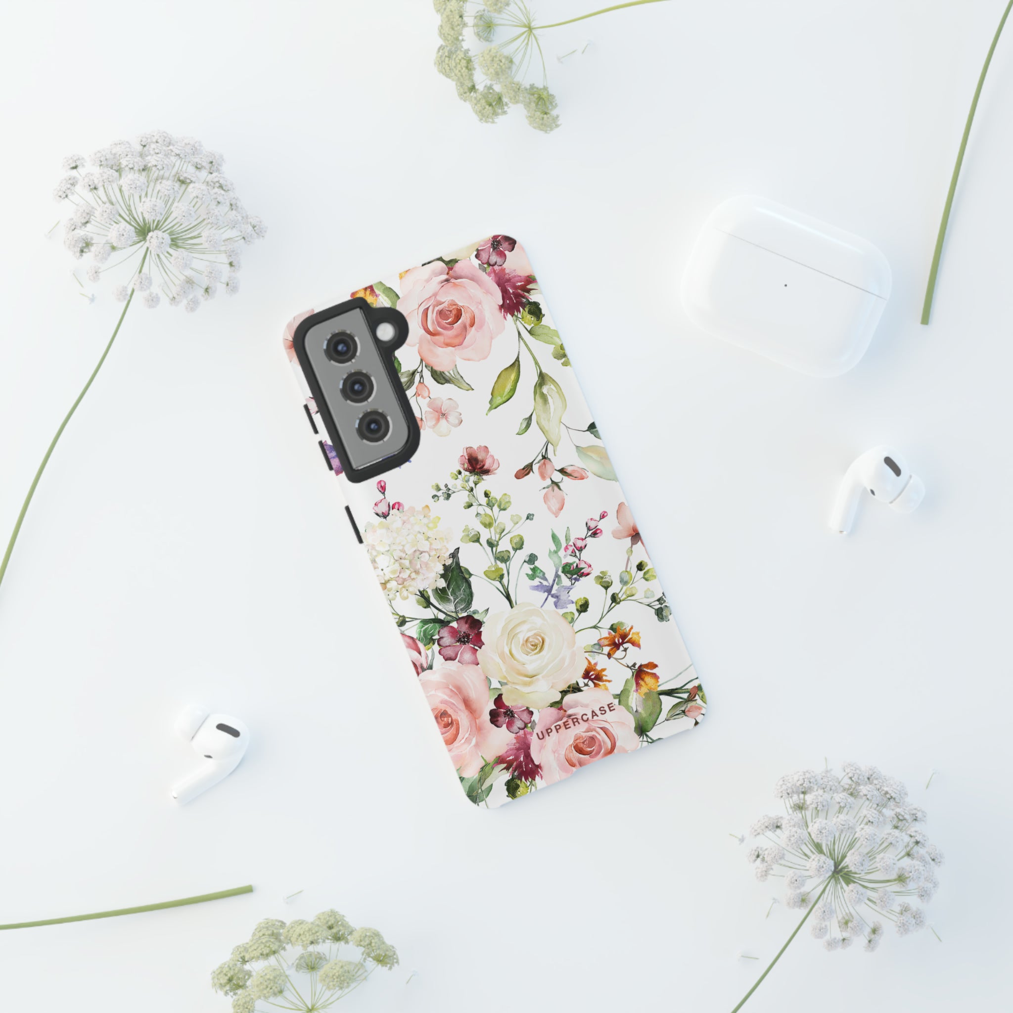 Floral Bliss - White - Strong Case