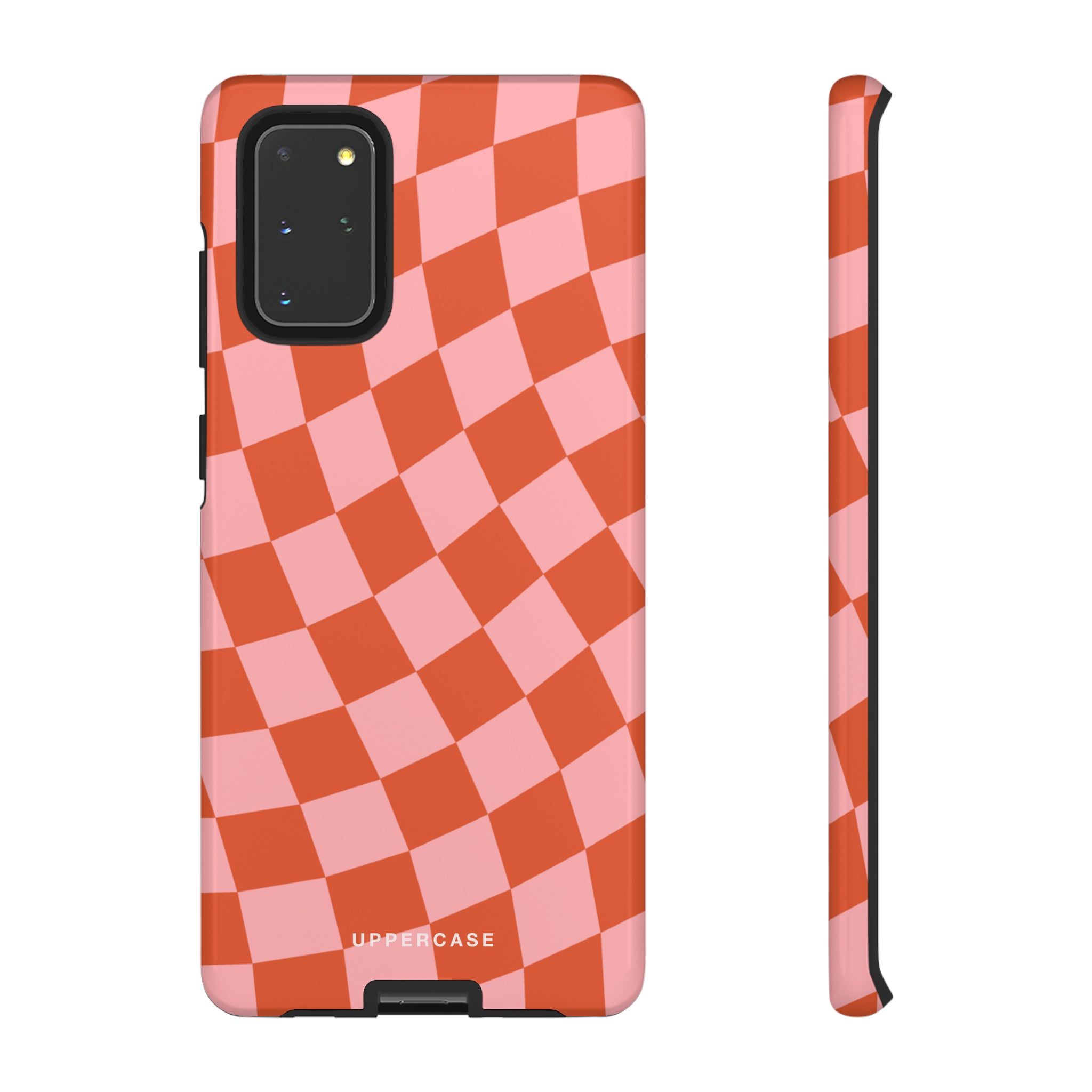 Wavy Check - Strawberry - Strong Case