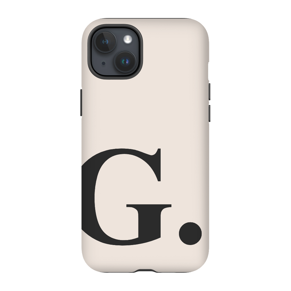 Big Minimal Personalised Strong Phone Case