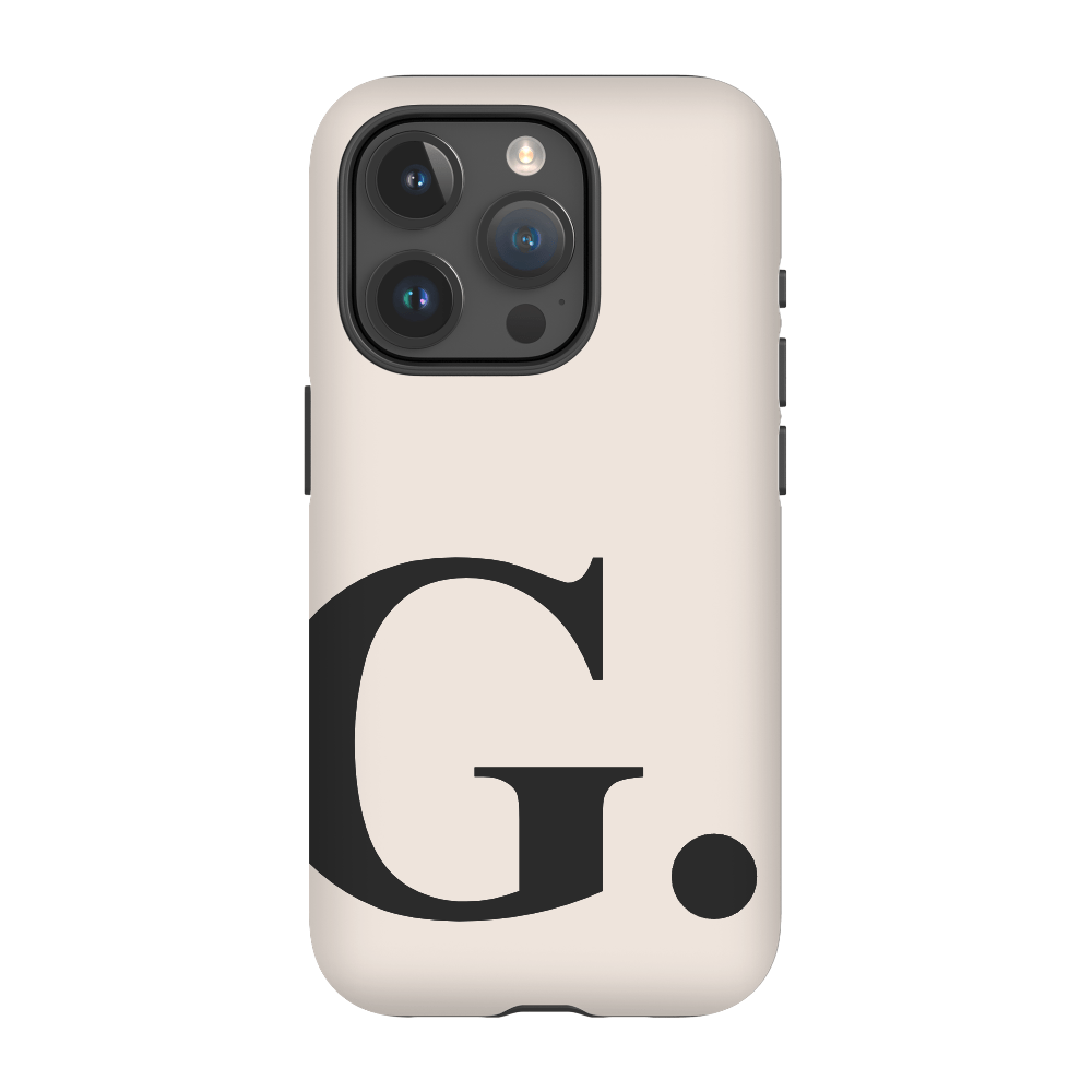 Big Minimal Personalised Strong Phone Case