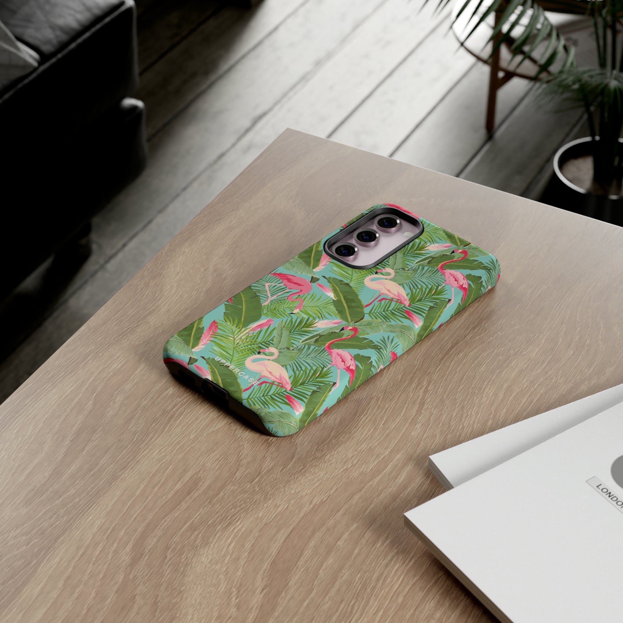 Flamingo Forest - Personalised Strong Case