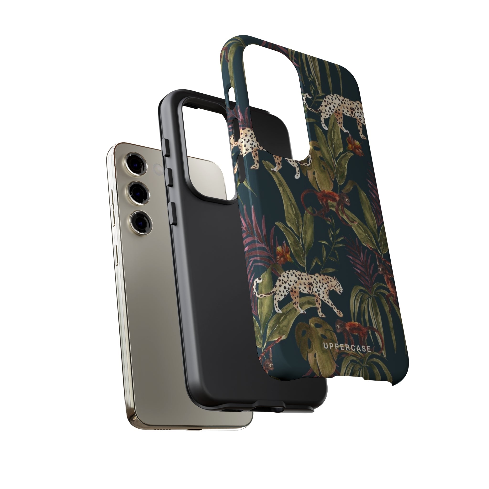 Leopard Prowl - Forest - Personalised Strong Case