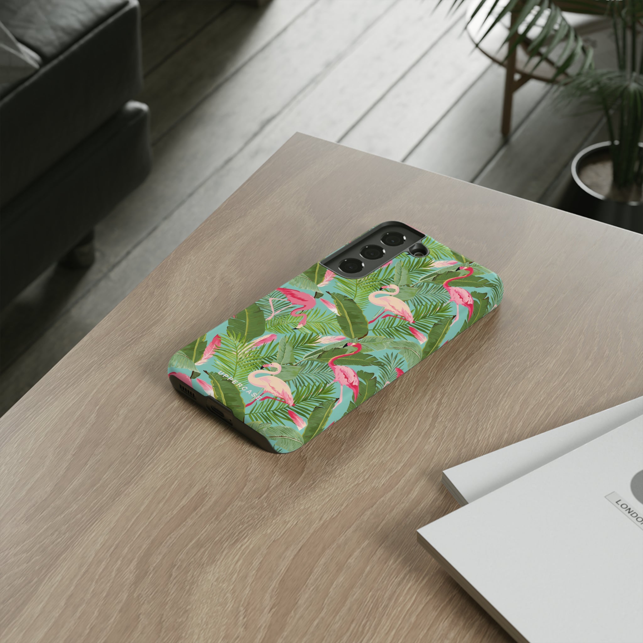 Flamingo Forest - Personalised Strong Case