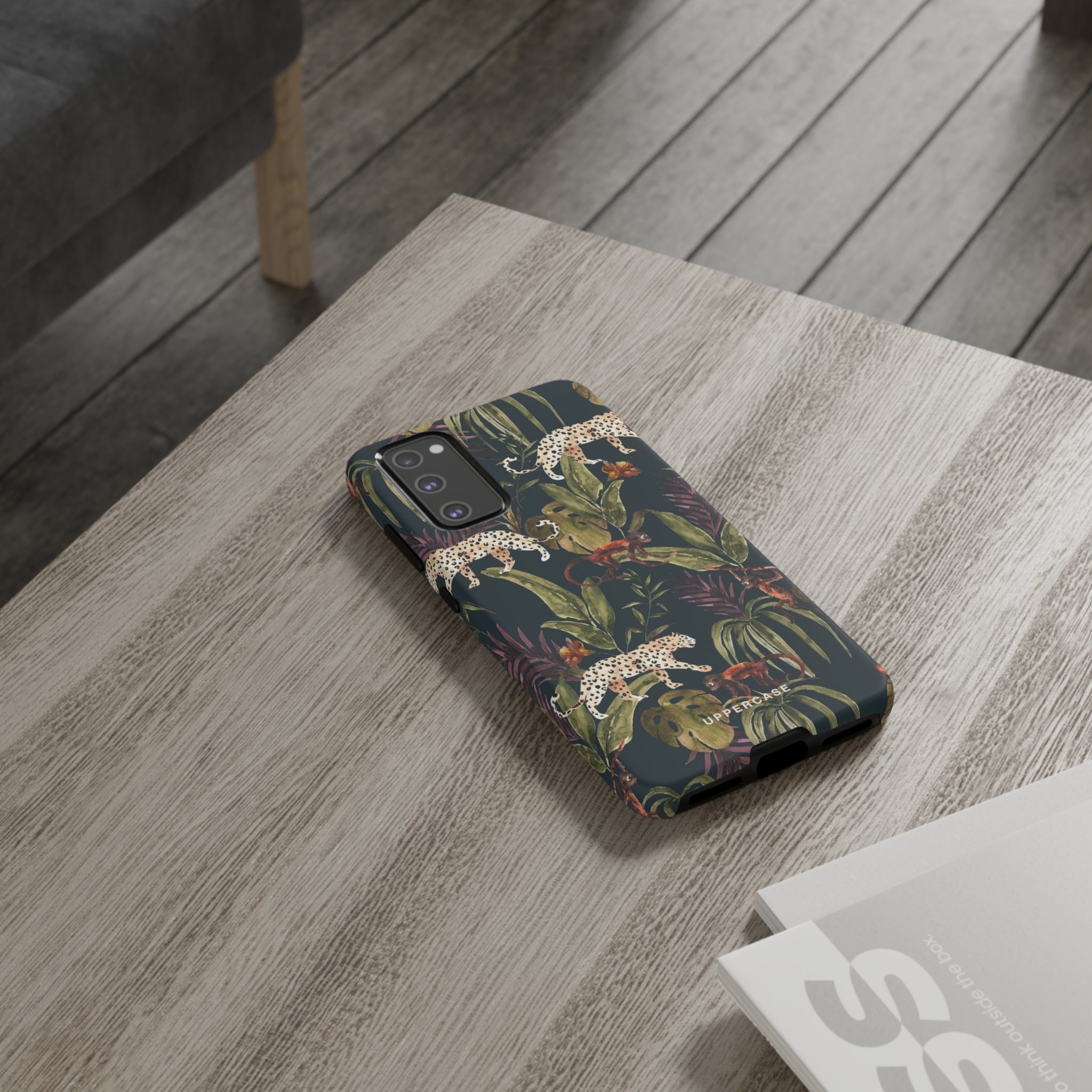 Leopard Prowl - Forest - Personalised Strong Case