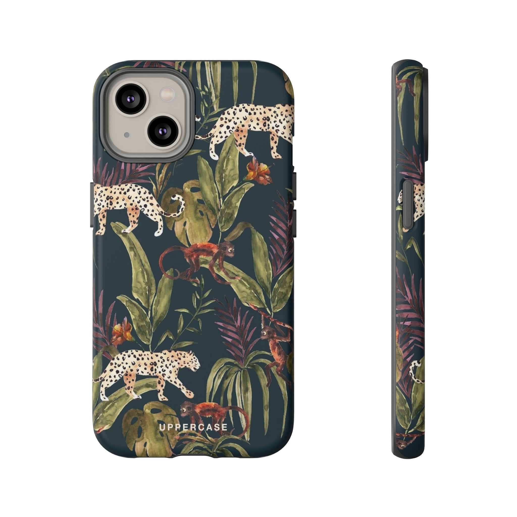 Leopard Prowl - Forest - Personalised Strong Case