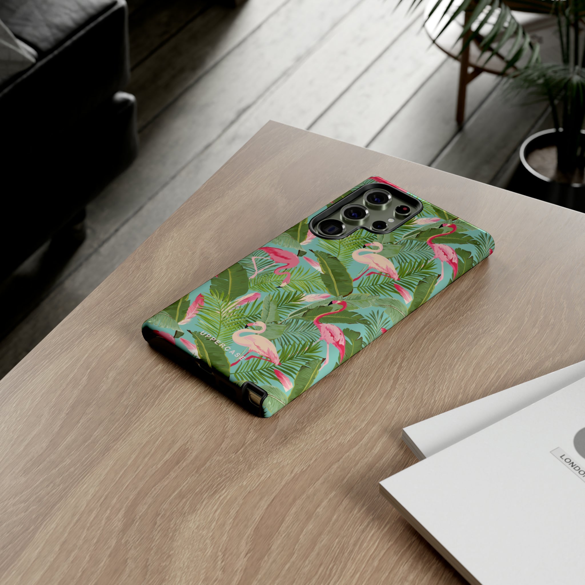 Flamingo Forest - Personalised Strong Case