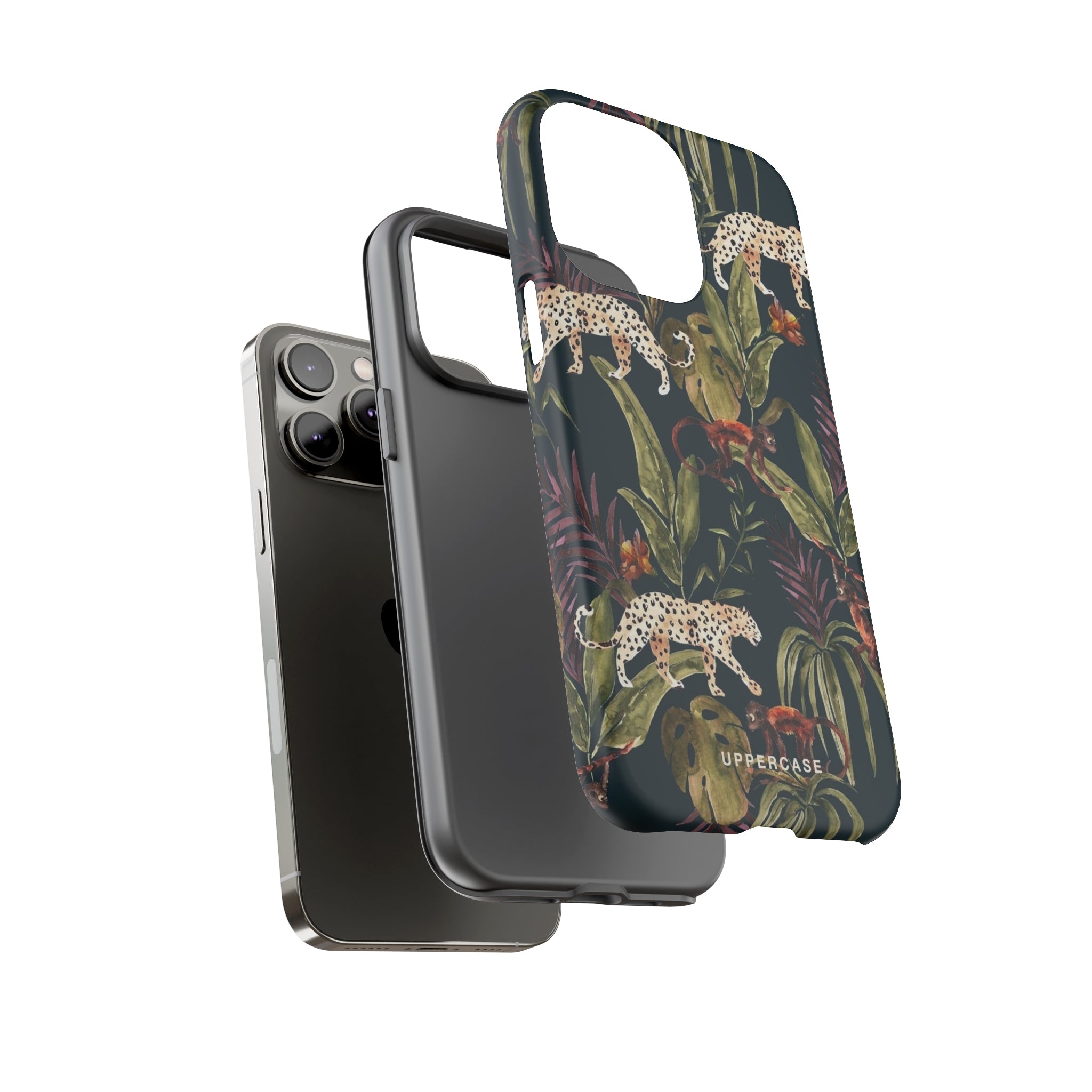 Leopard Prowl - Forest - Personalised Strong Case