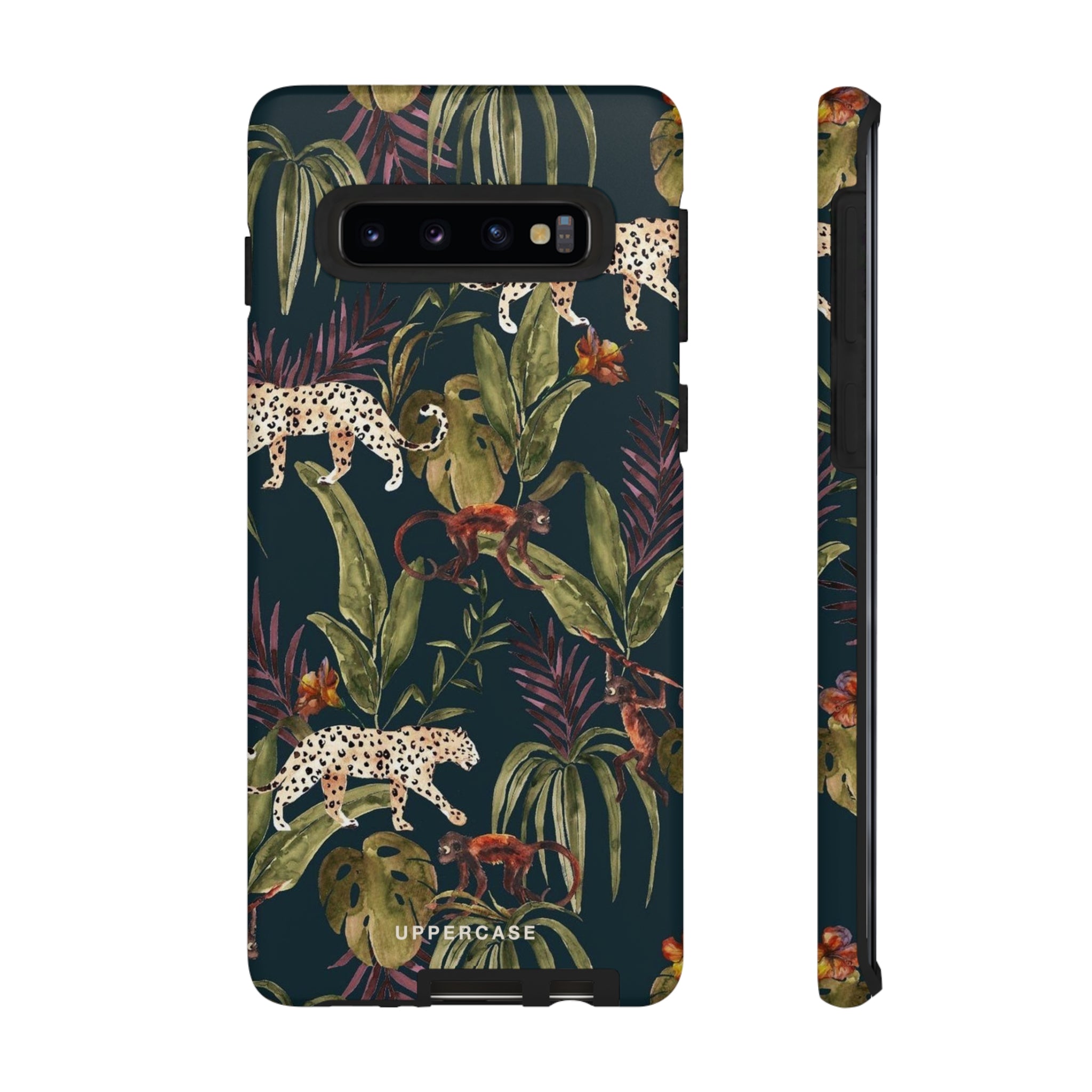 Leopard Prowl - Forest - Personalised Strong Case