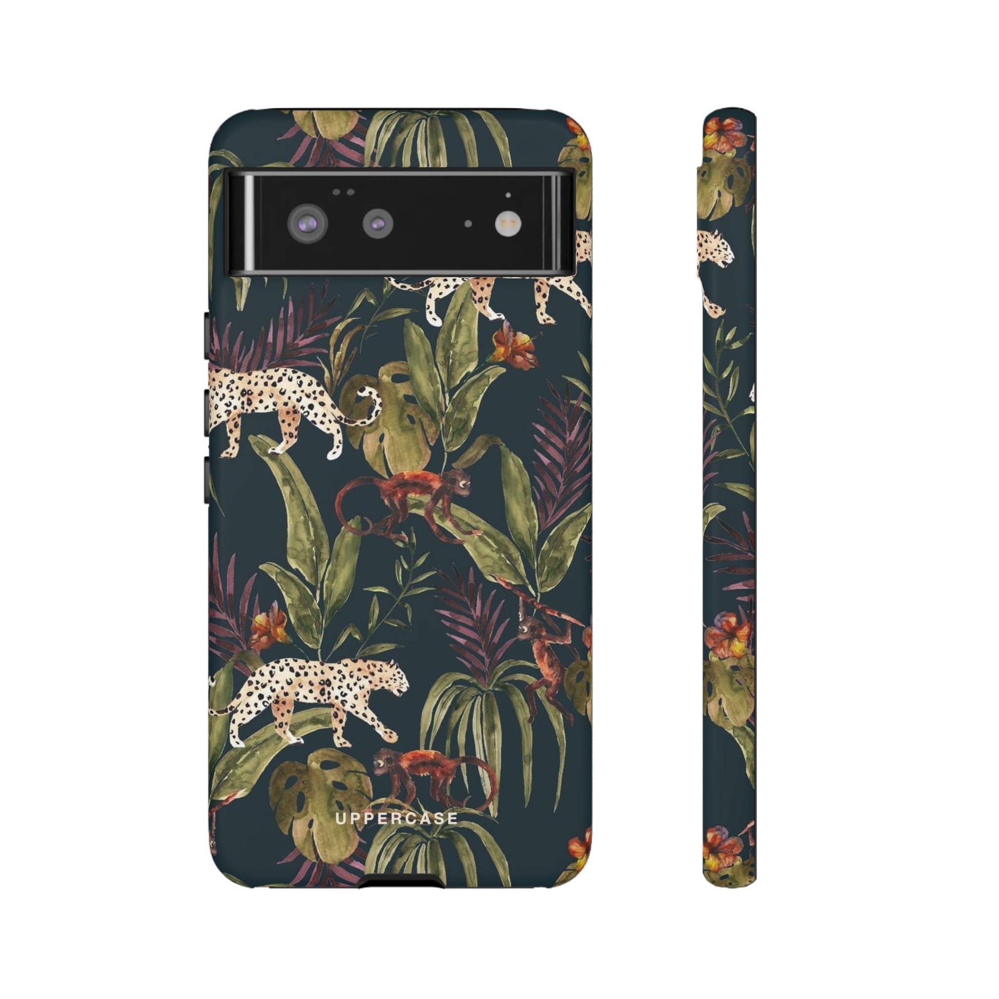 Leopard Prowl - Forest - Personalised Strong Case